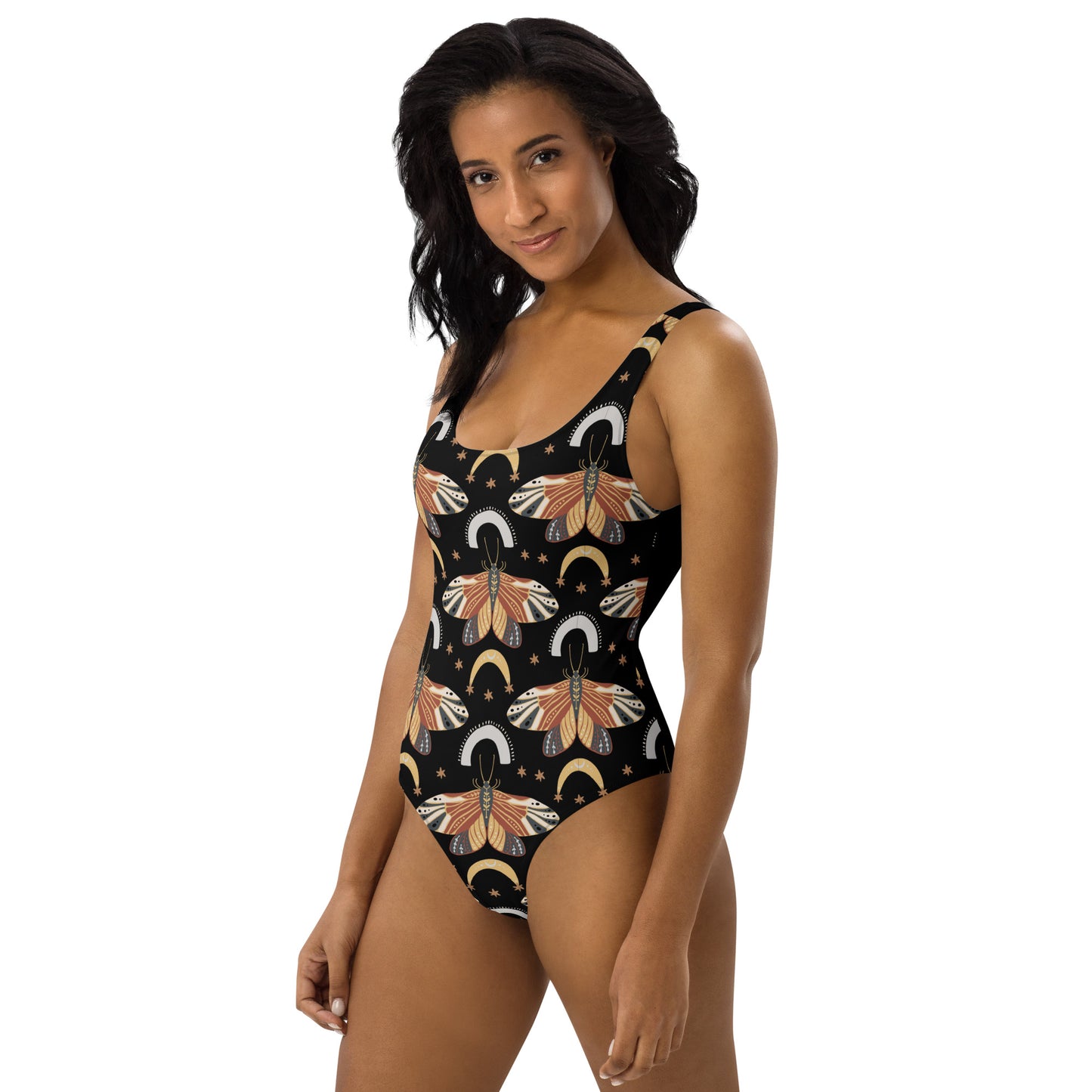 Cicadas Retro One-Piece Swimsuit