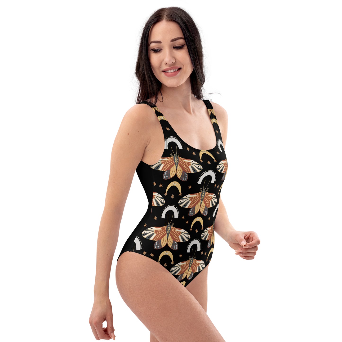 Cicadas Retro One-Piece Swimsuit