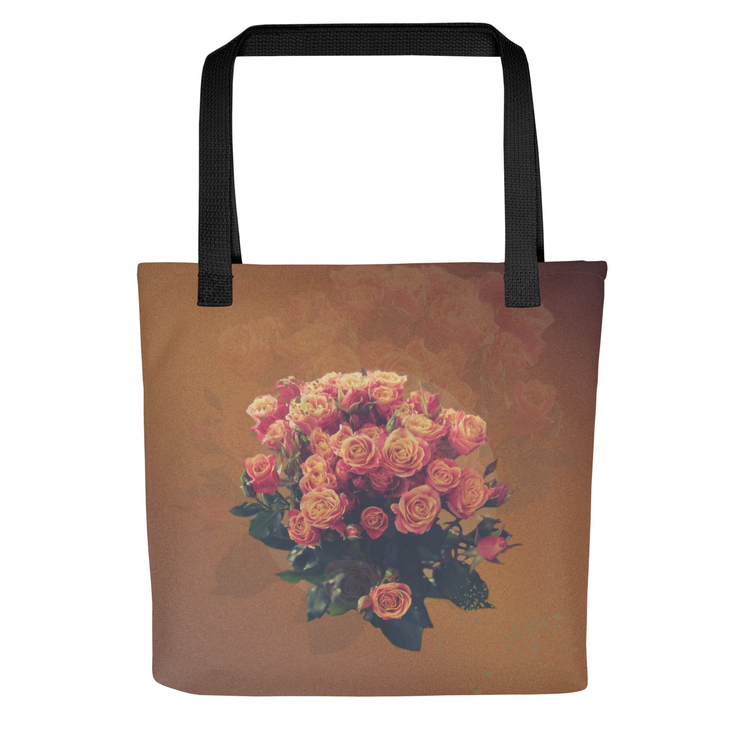 It’s Time To Bloom Floral All-Over Print Tote Bag