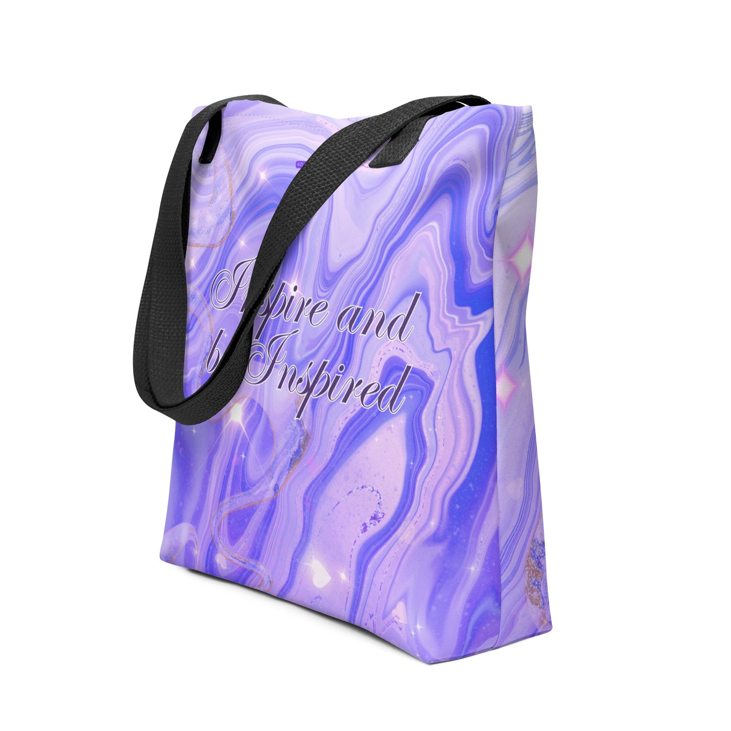 Inspire And Be Inspired All-Over Print Tote Bag