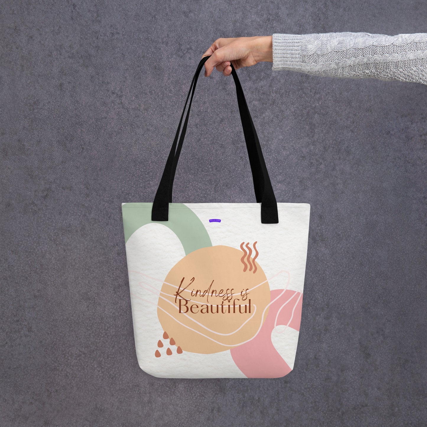 Kindness Is Beautiful Bohemian Boho All-Over Print Tote Bag