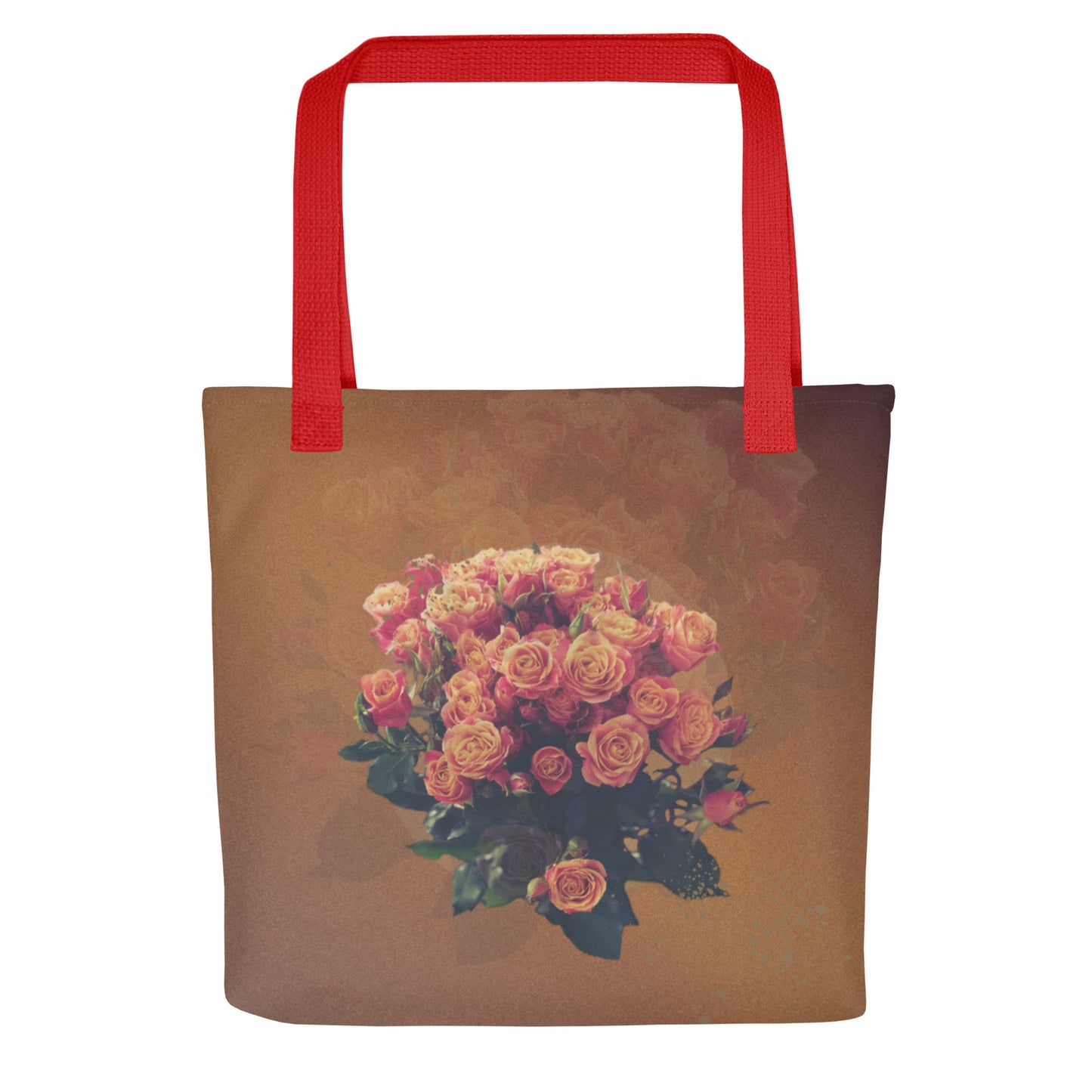 It’s Time To Bloom Floral All-Over Print Tote Bag