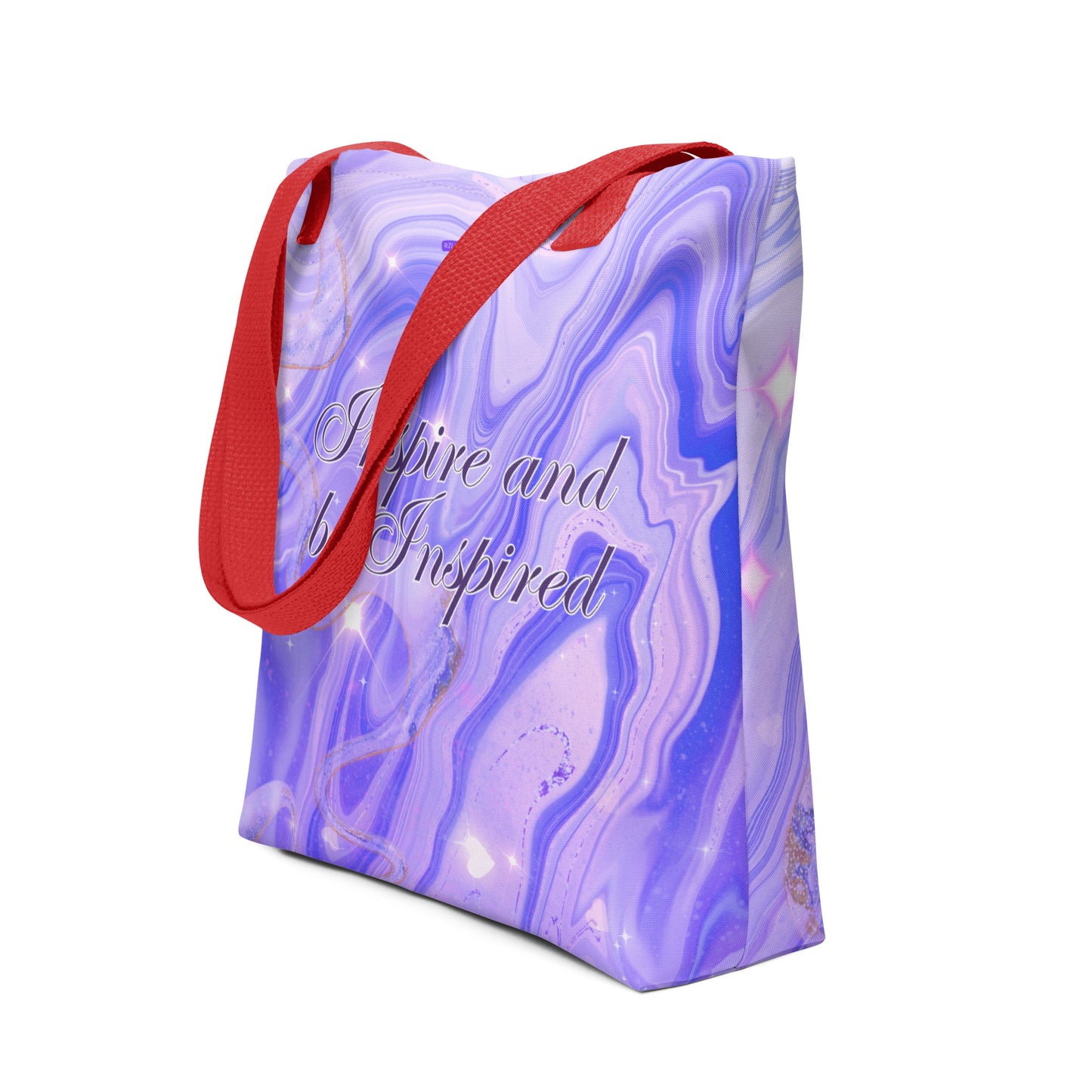 Inspire And Be Inspired All-Over Print Tote Bag