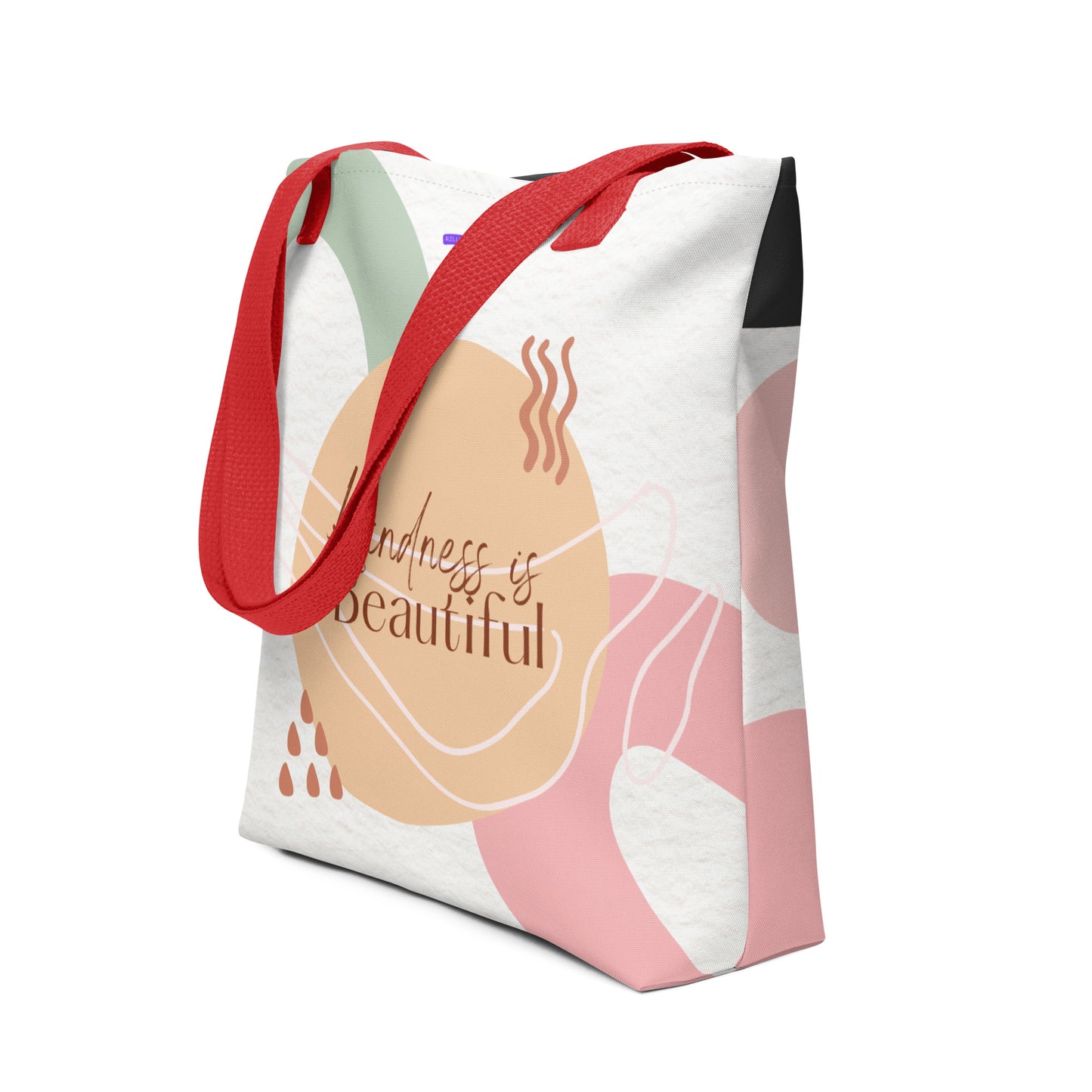 Kindness Is Beautiful Bohemian Boho All-Over Print Tote Bag