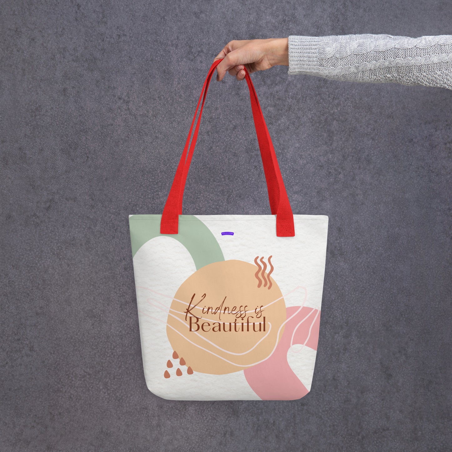 Kindness Is Beautiful Bohemian Boho All-Over Print Tote Bag