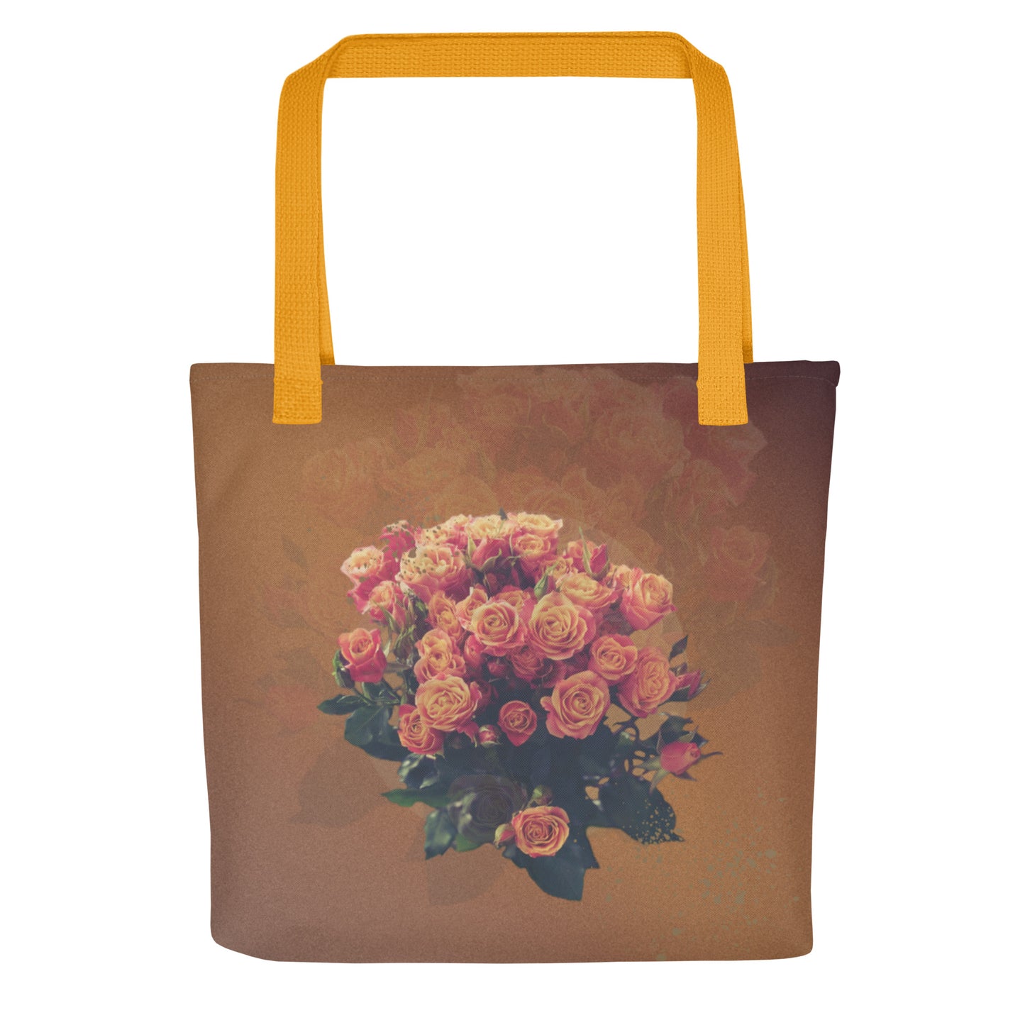 It’s Time To Bloom Floral All-Over Print Tote Bag