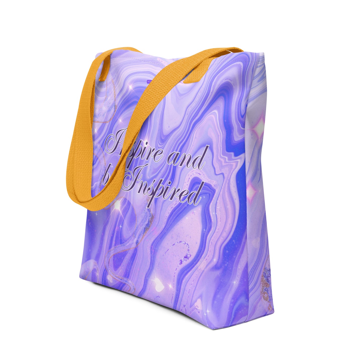 Inspire And Be Inspired All-Over Print Tote Bag