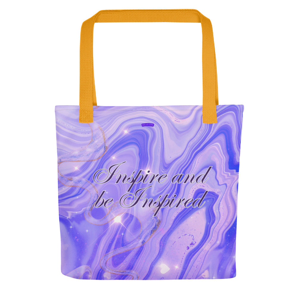 Inspire And Be Inspired All-Over Print Tote Bag