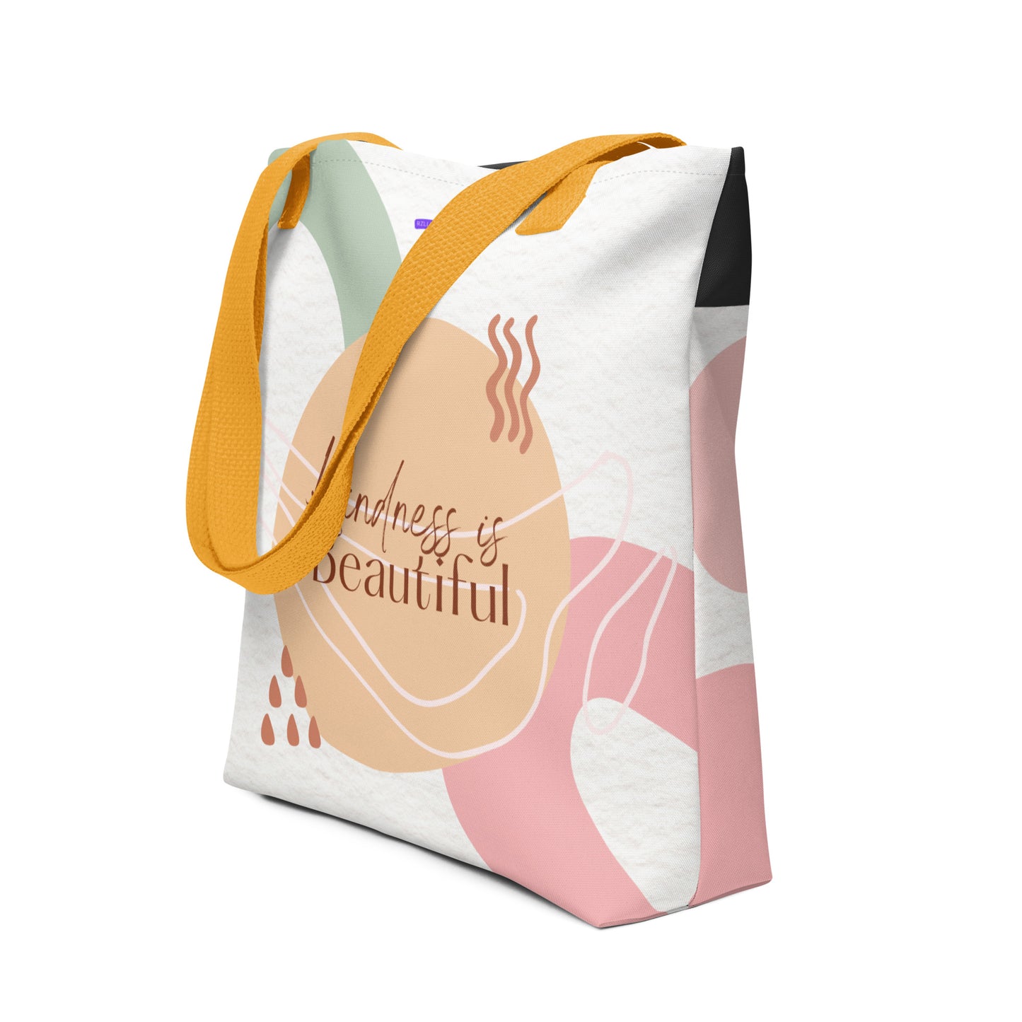 Kindness Is Beautiful Bohemian Boho All-Over Print Tote Bag