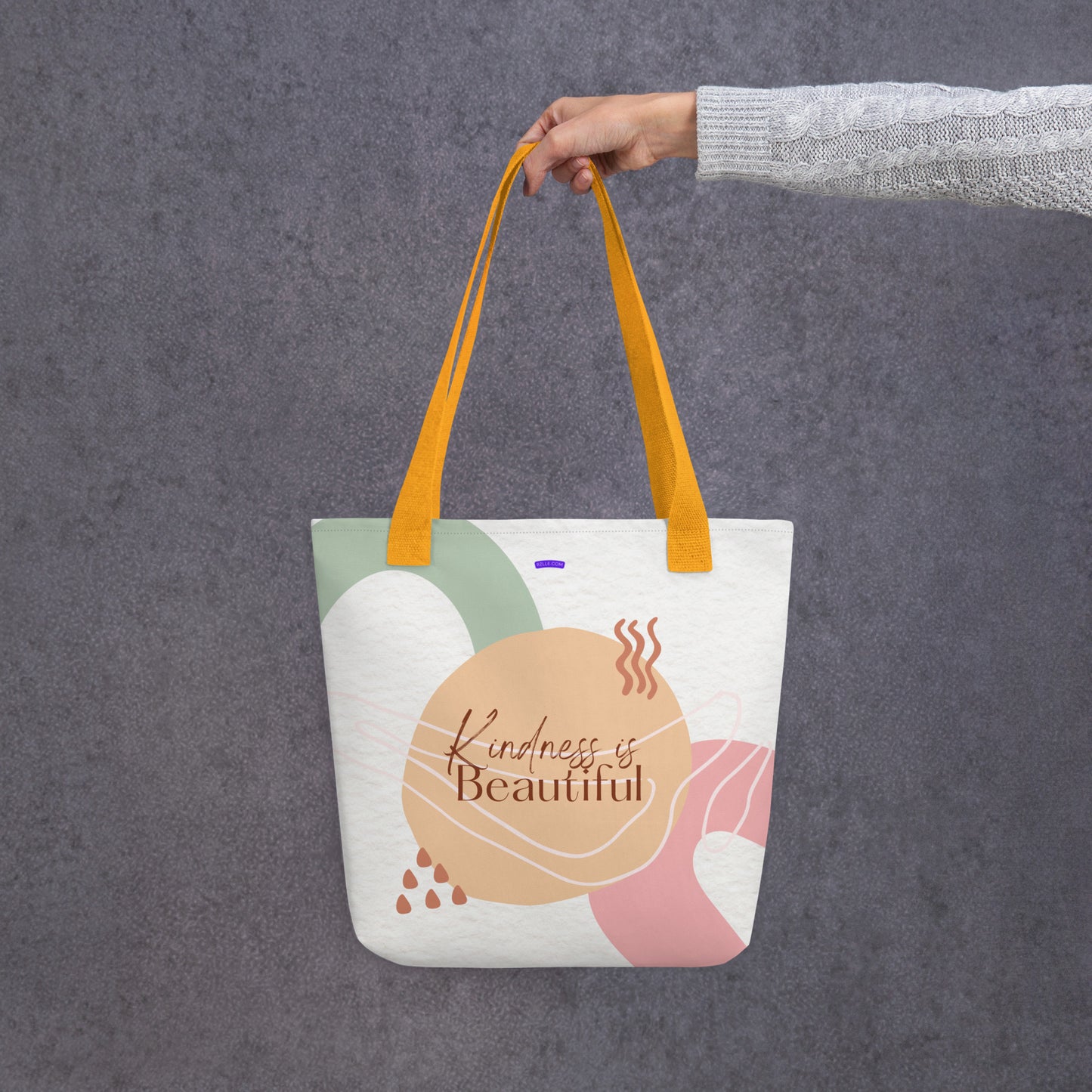 Kindness Is Beautiful Bohemian Boho All-Over Print Tote Bag