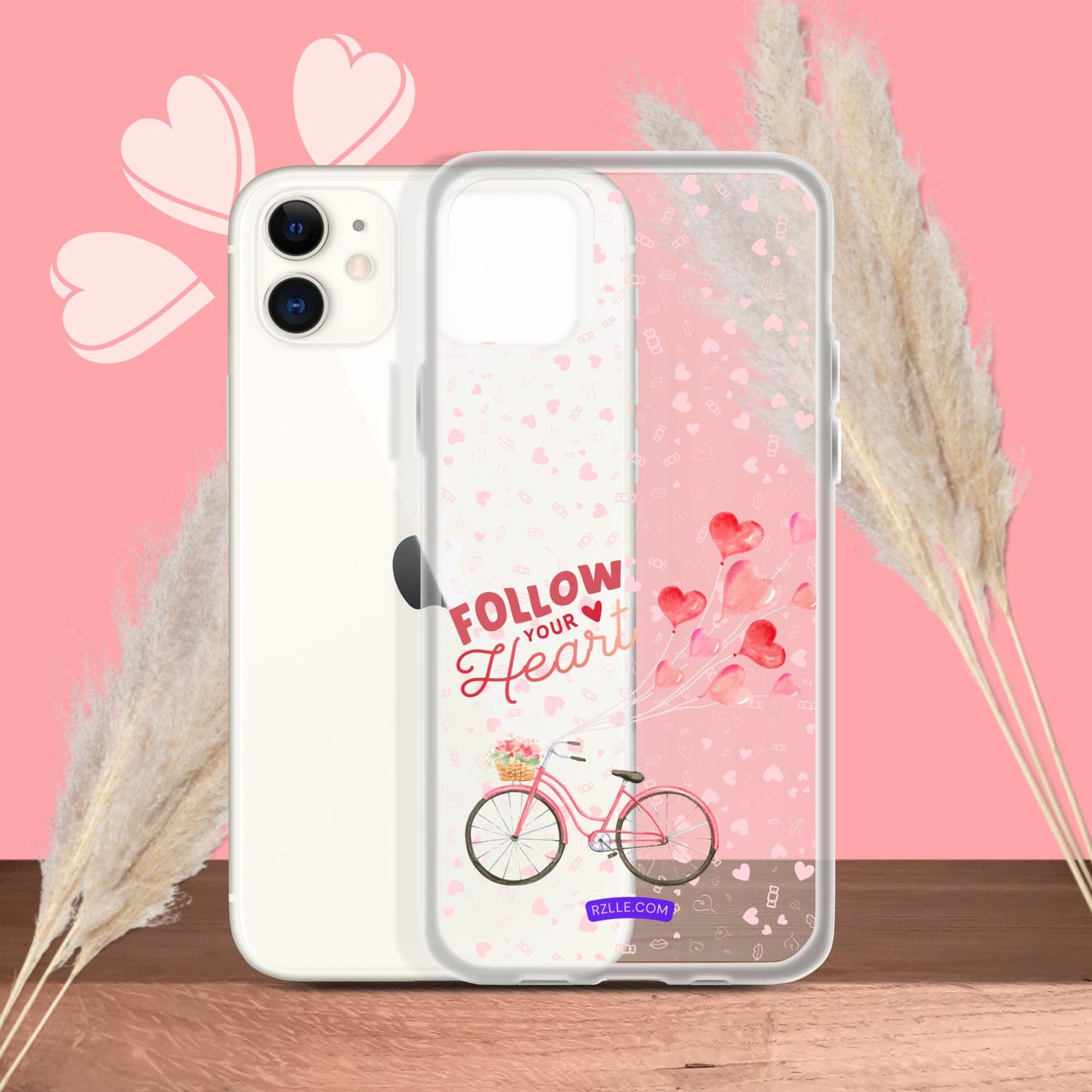 Balloons On A Bike Clear Phone Case for iPhone®