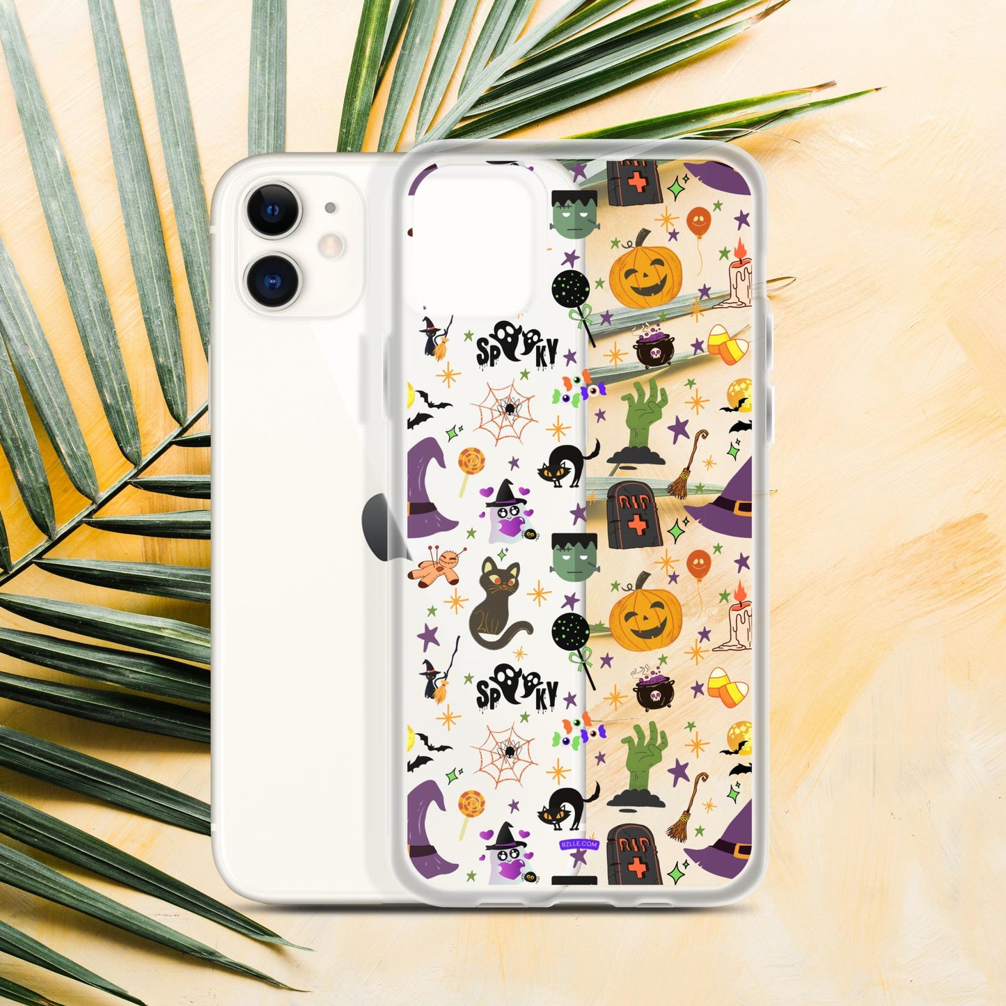 Cute & Spooky Halloween Clear Case for iPhone®