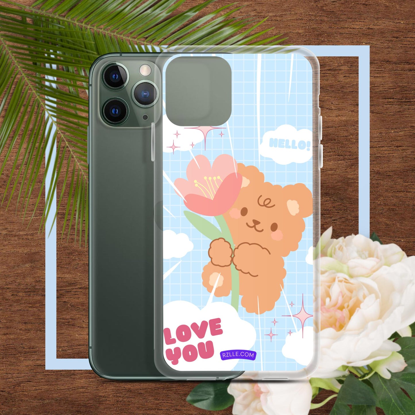 Bear Valentine  Clear Phone Case for iPhone®