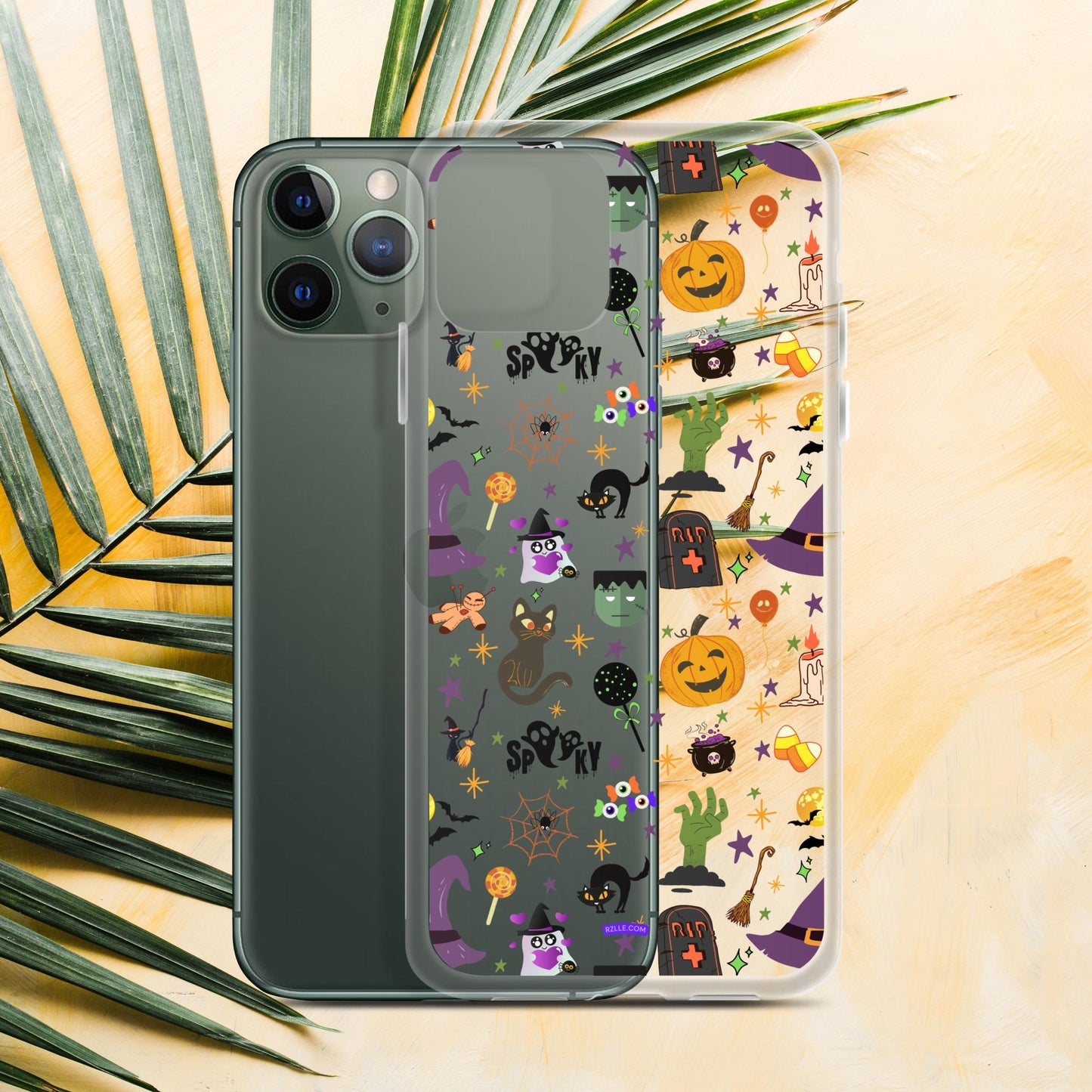 Cute & Spooky Halloween Clear Case for iPhone®