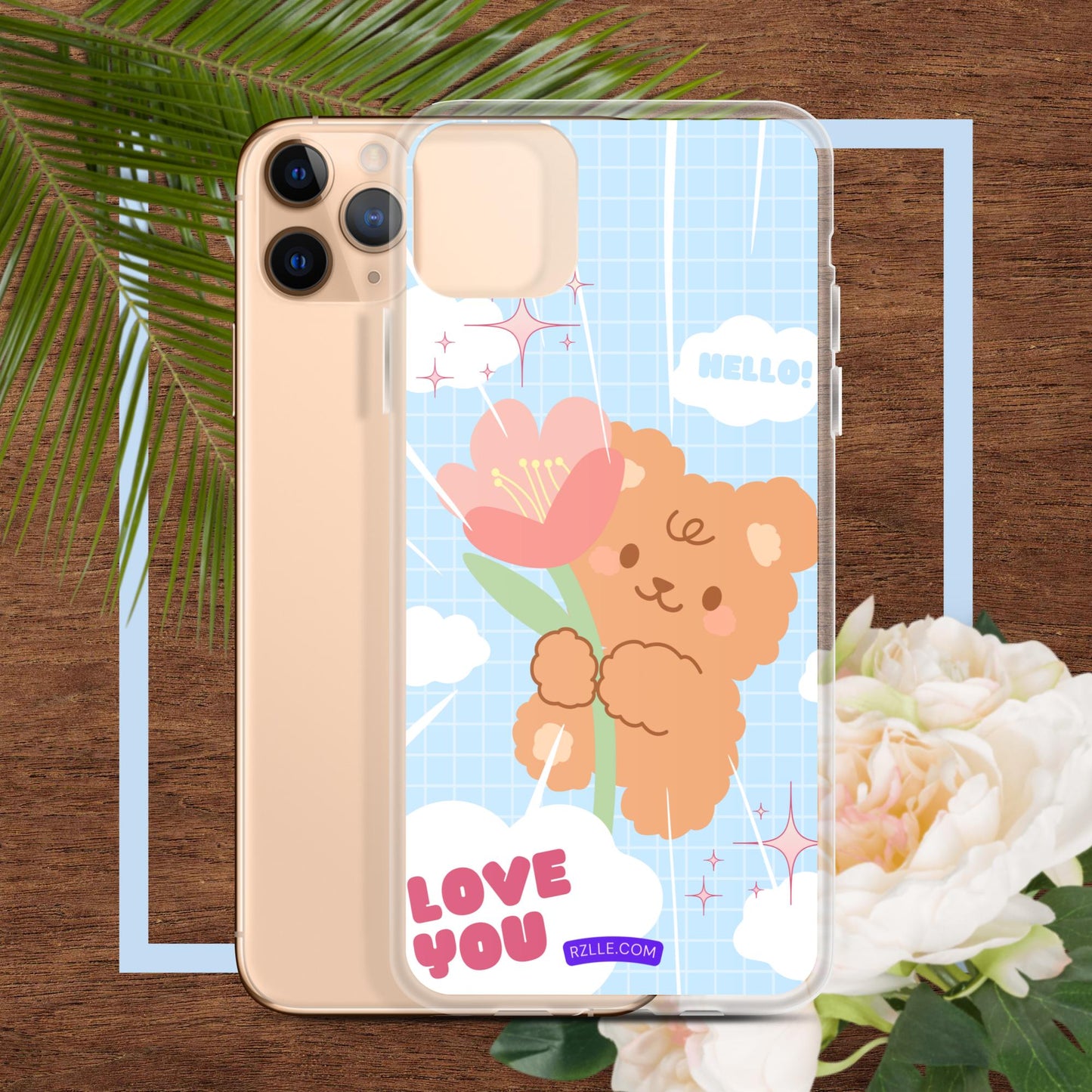 Bear Valentine  Clear Phone Case for iPhone®