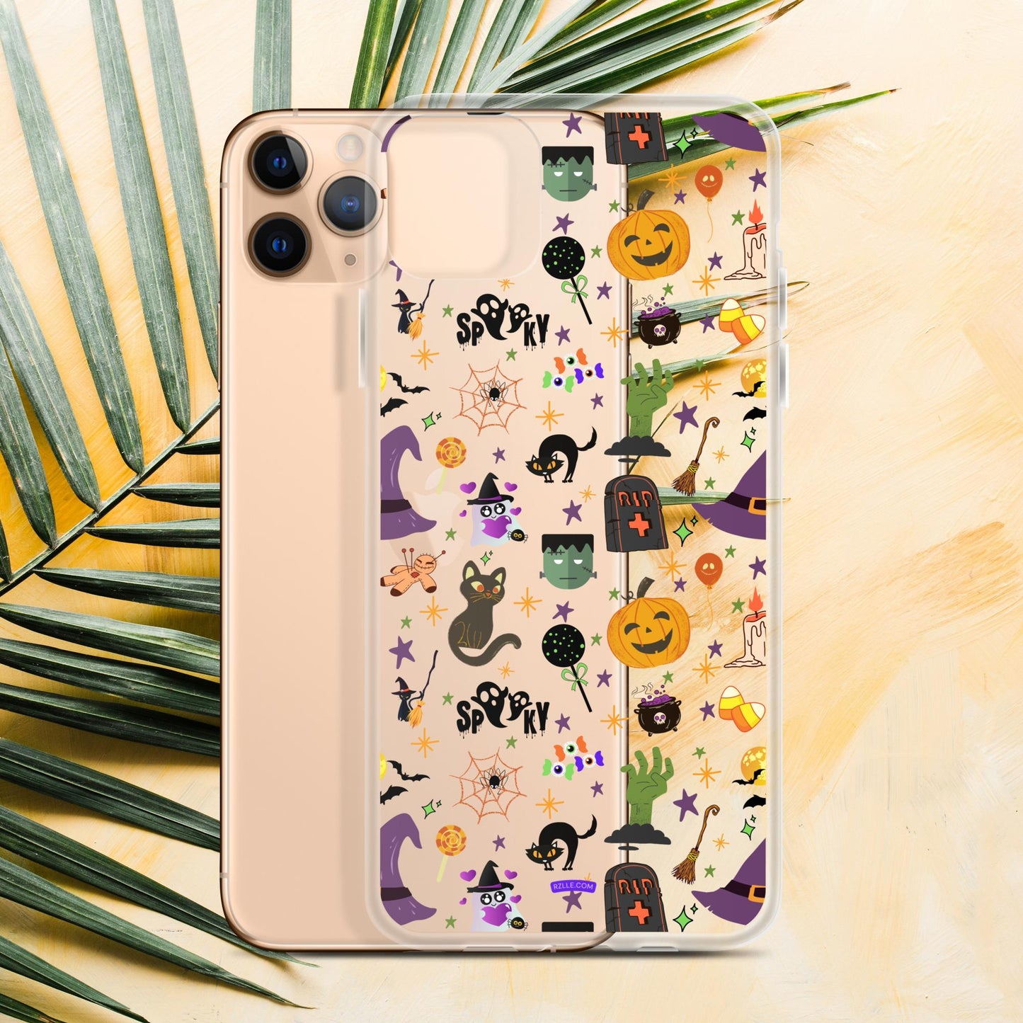 Cute & Spooky Halloween Clear Case for iPhone®