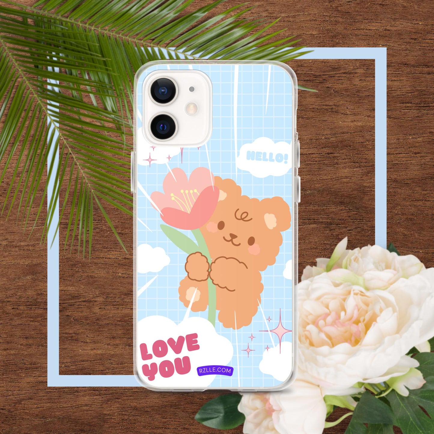 Bear Valentine  Clear Phone Case for iPhone®