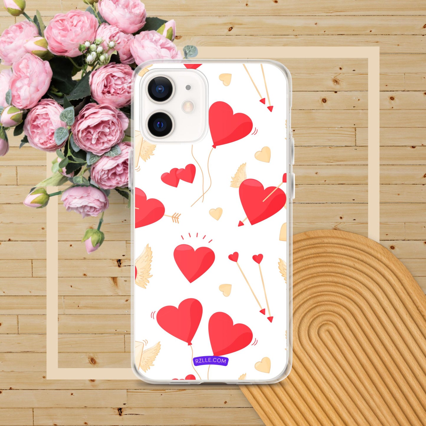 Hearts & Arrows Clear Phone Case for iPhone®