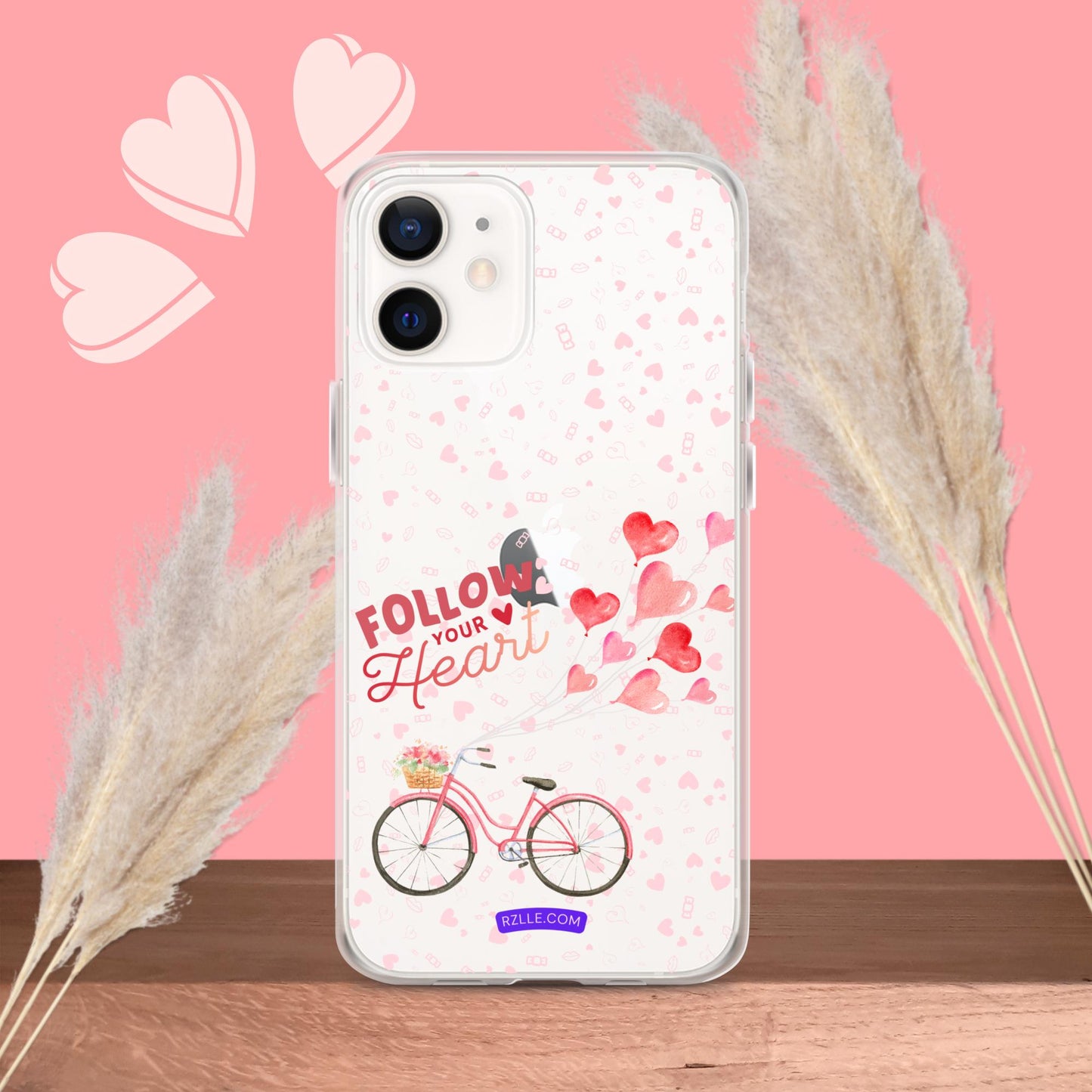 Balloons On A Bike Clear Phone Case for iPhone®