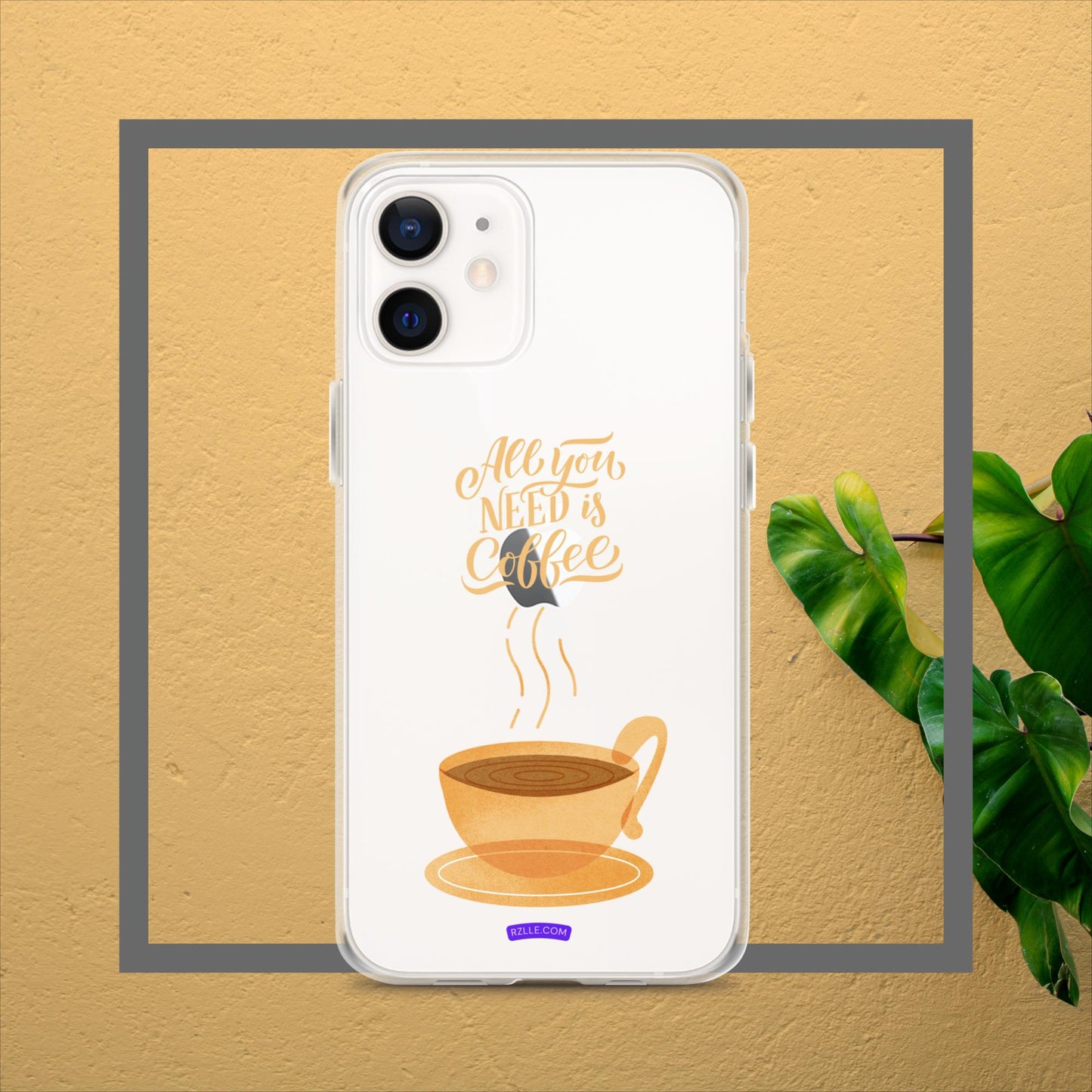 All You Need Is Coffee Clear Case for iPhone®