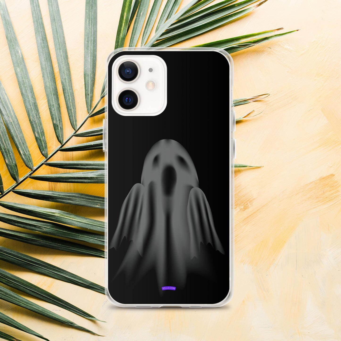 Scary Ghost Halloween Clear Case for iPhone®