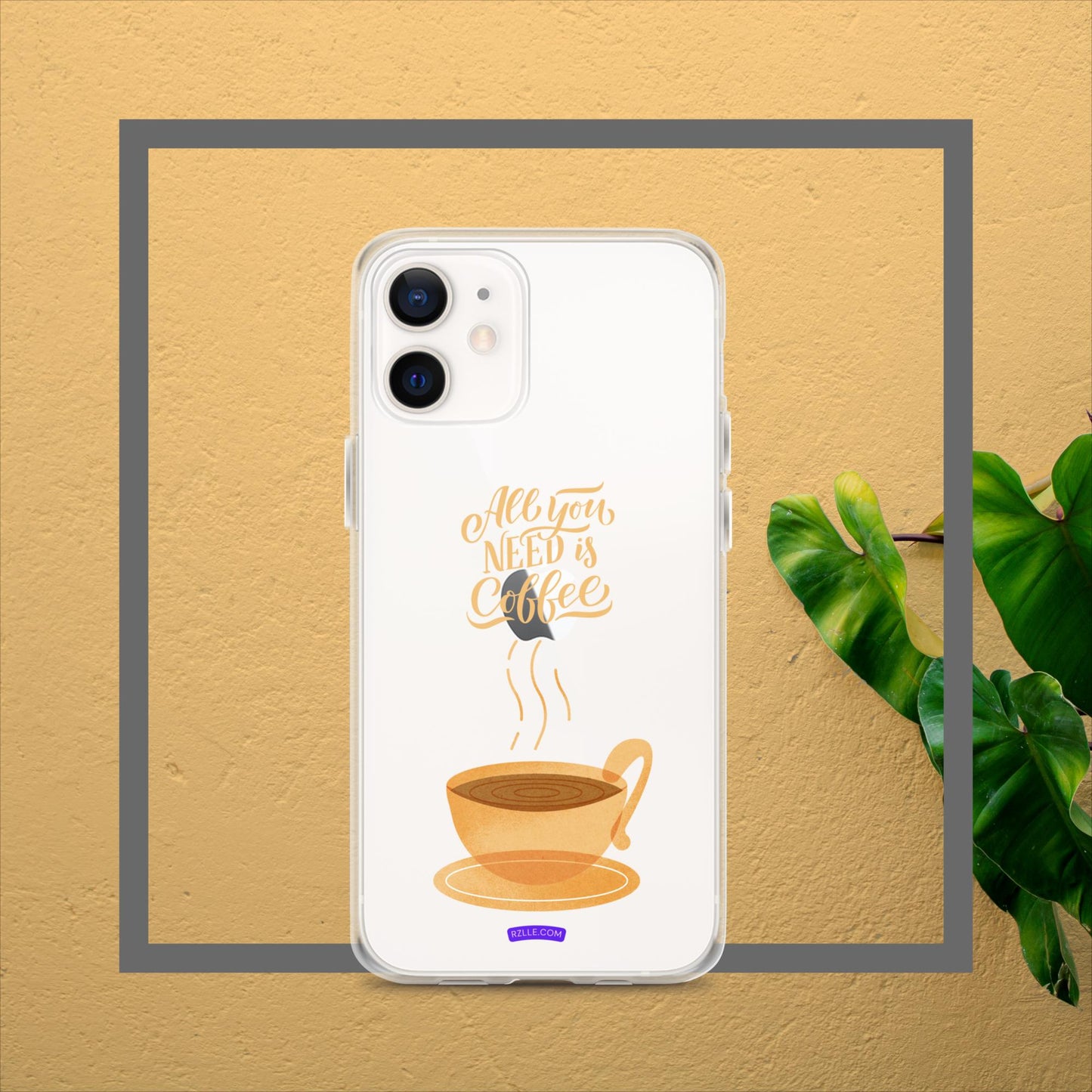 All You Need Is Coffee Clear Case for iPhone®