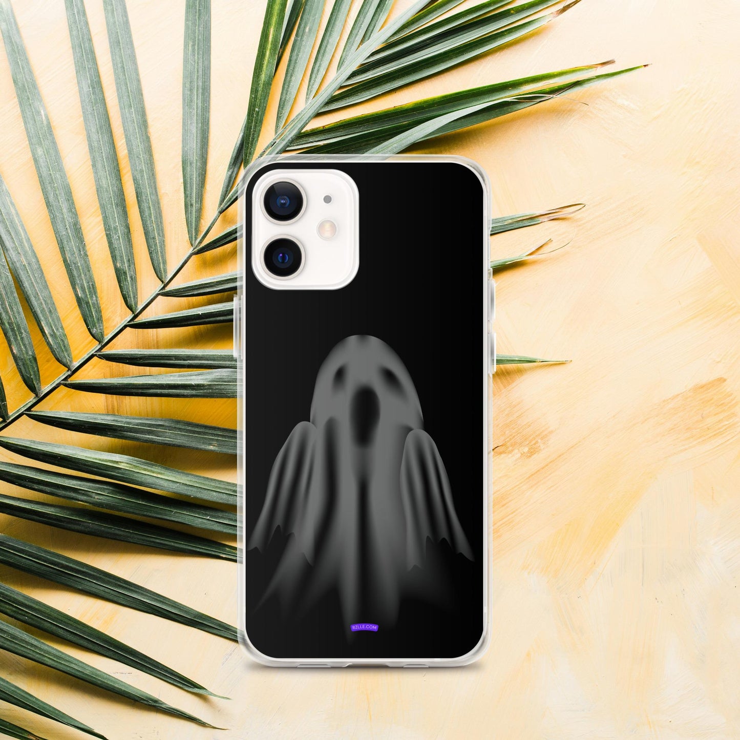 Scary Ghost Halloween Clear Case for iPhone®