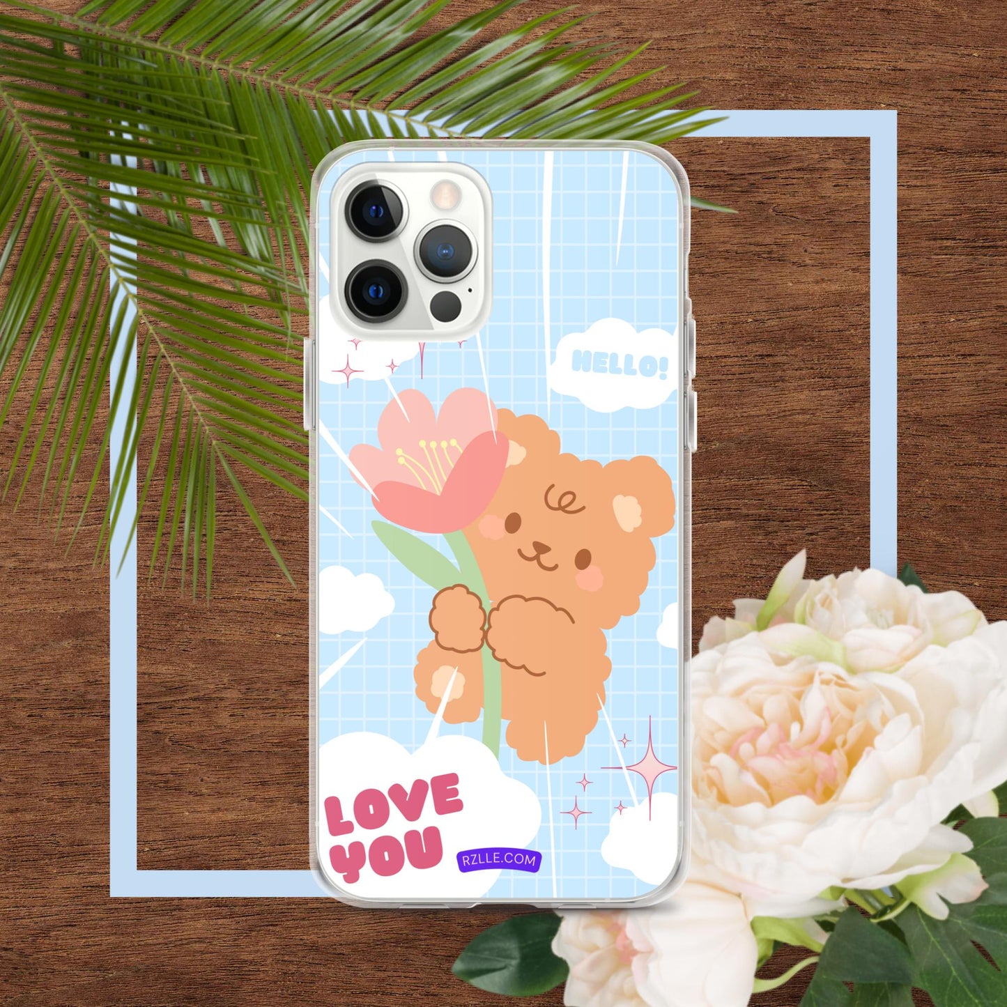 Bear Valentine  Clear Phone Case for iPhone®