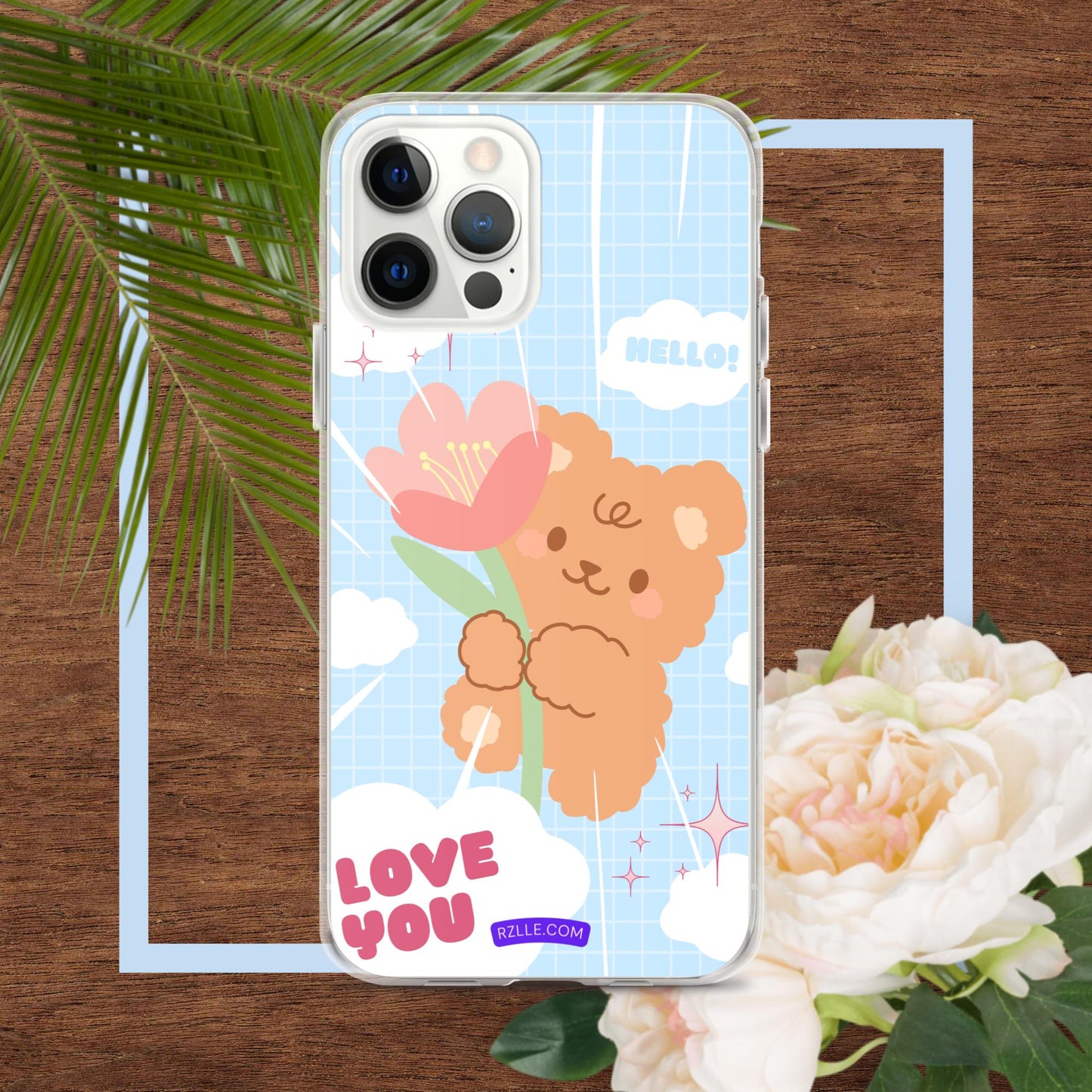 Bear Valentine  Clear Phone Case for iPhone®