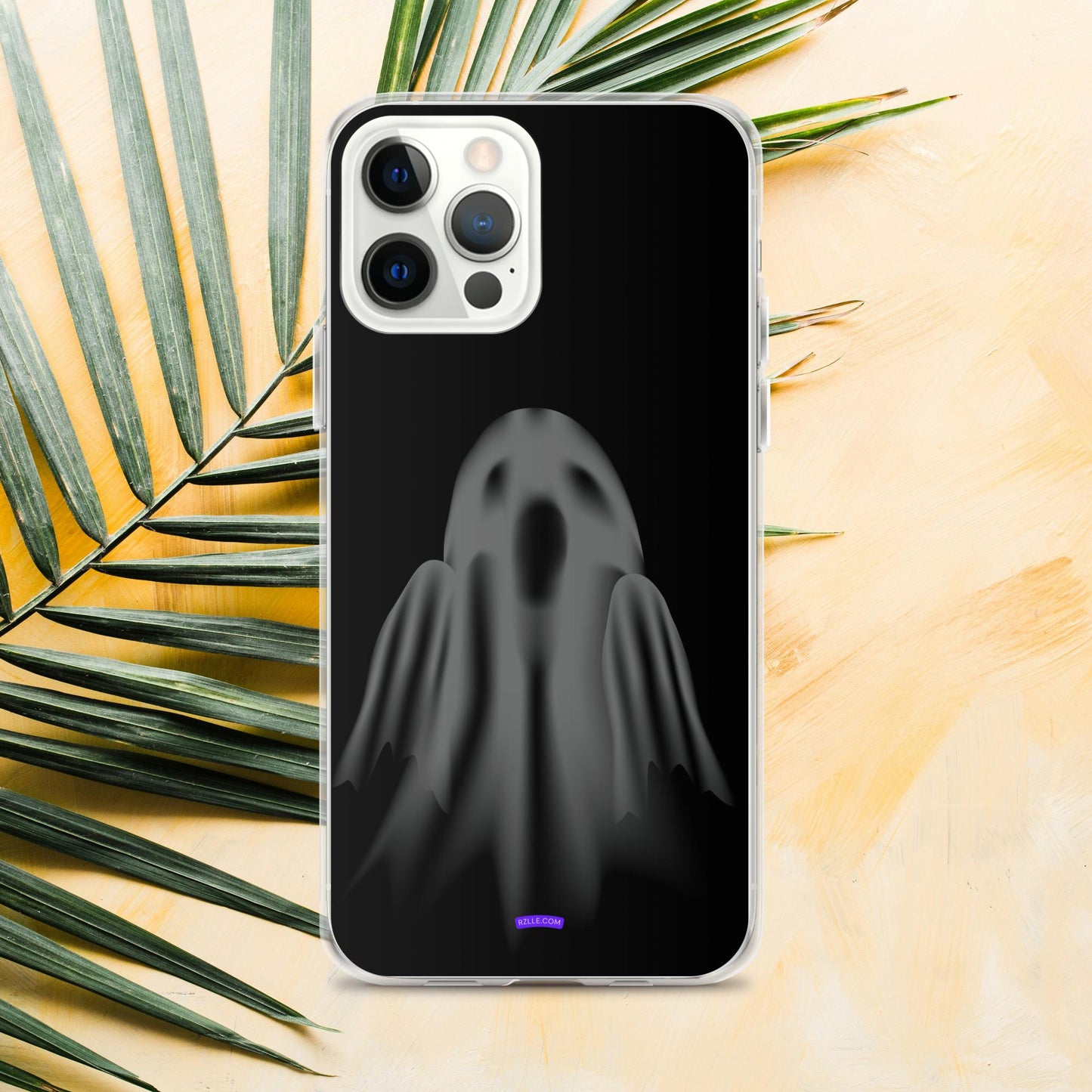 Scary Ghost Halloween Clear Case for iPhone®