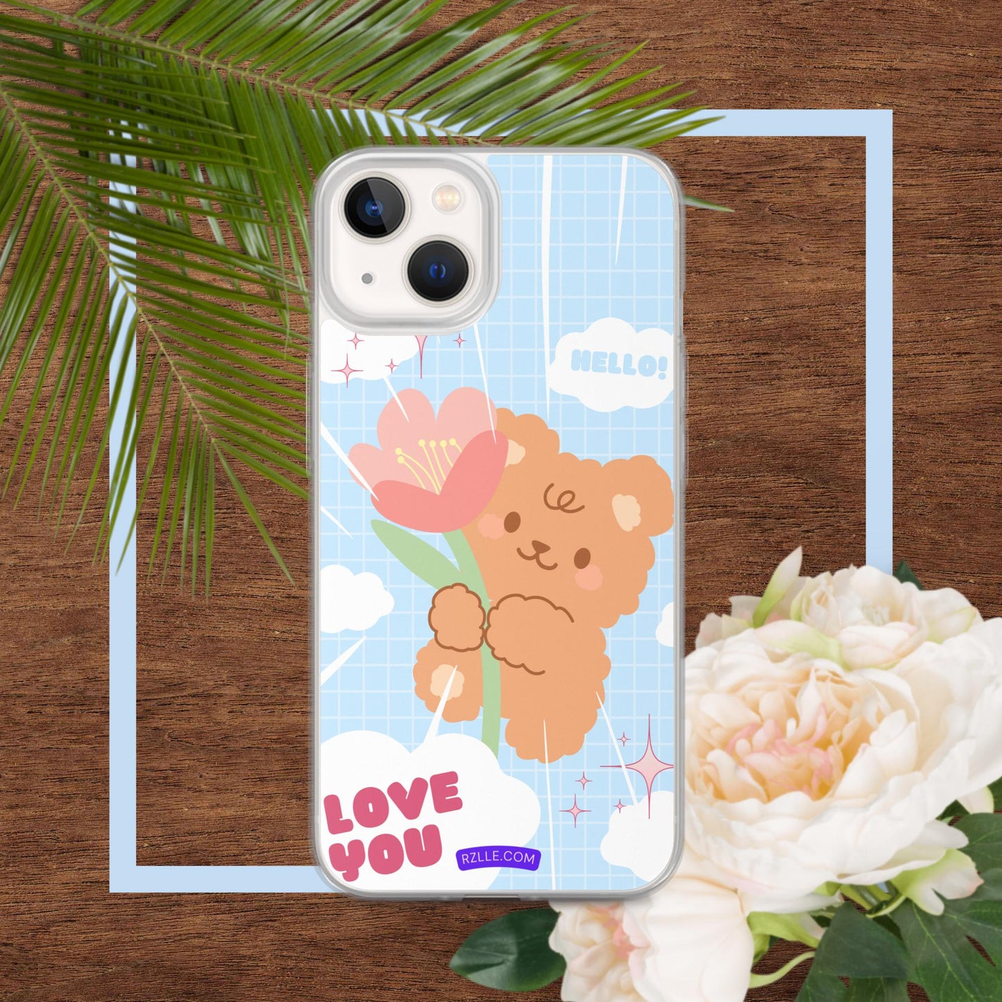 Bear Valentine  Clear Phone Case for iPhone®