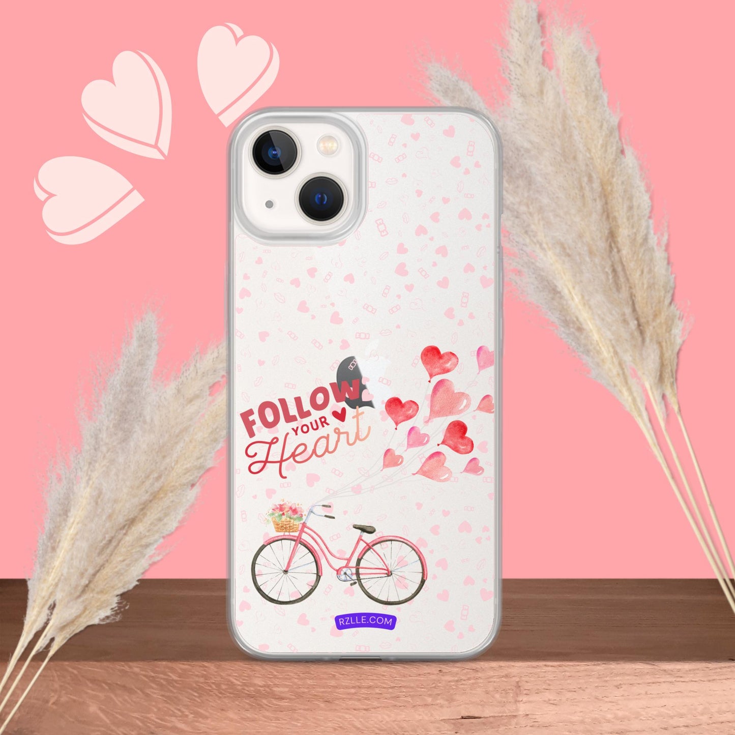 Balloons On A Bike Clear Phone Case for iPhone®