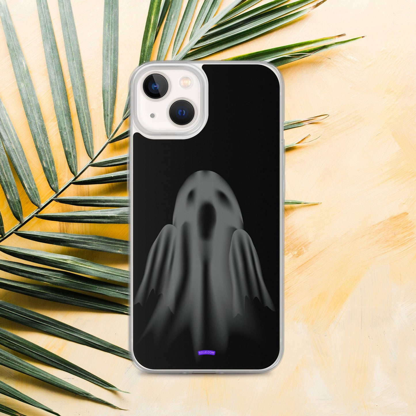 Scary Ghost Halloween Clear Case for iPhone®