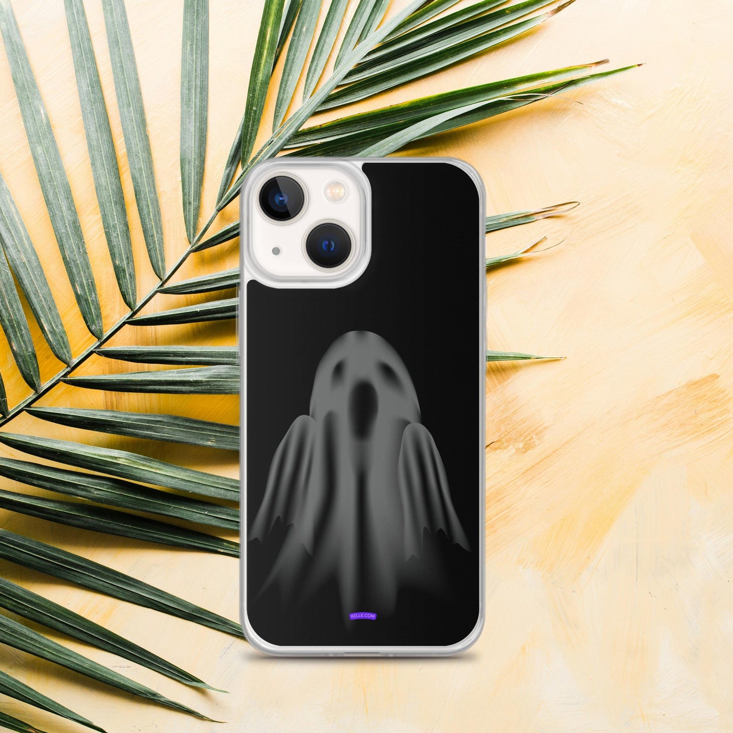 Scary Ghost Halloween Clear Case for iPhone®