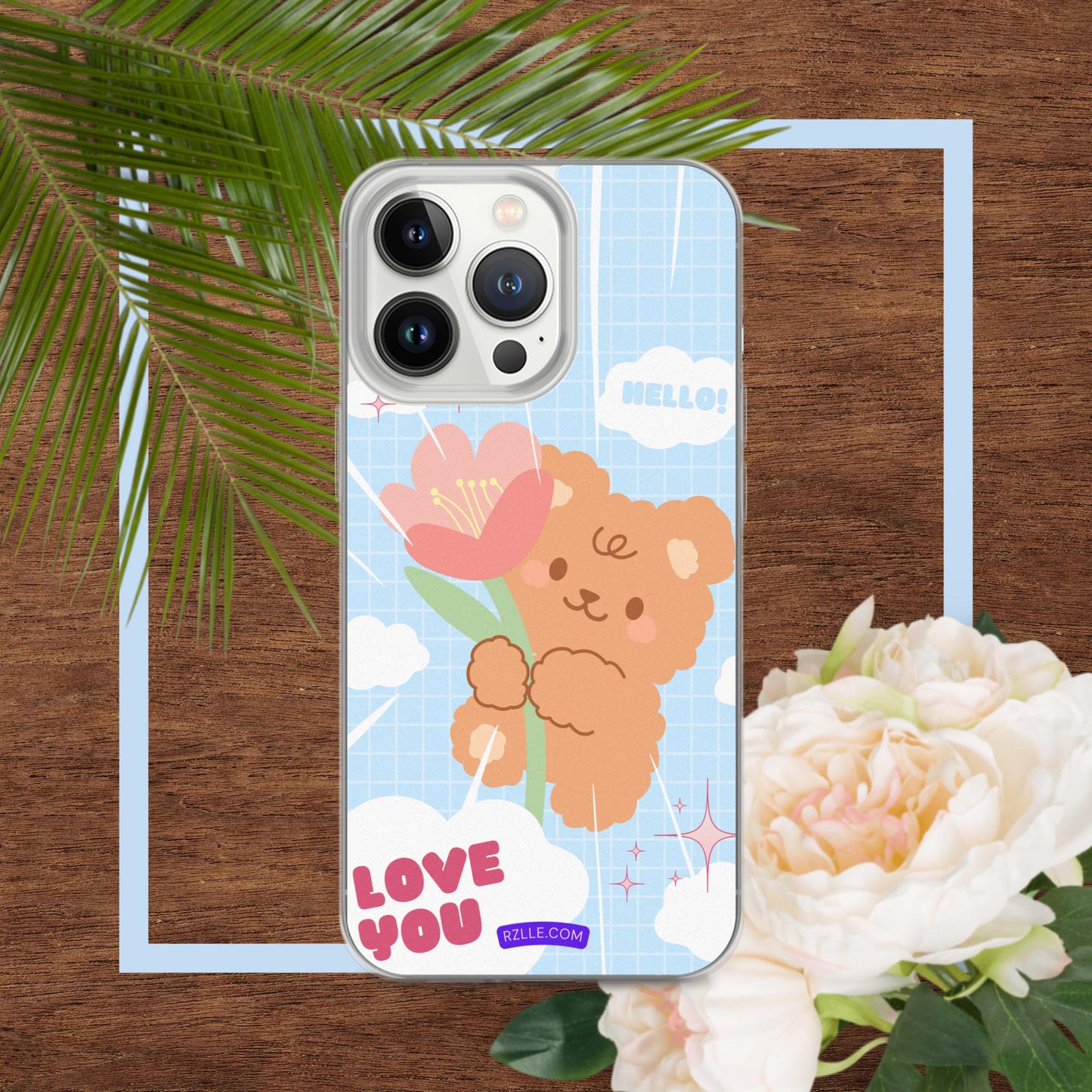 Bear Valentine  Clear Phone Case for iPhone®