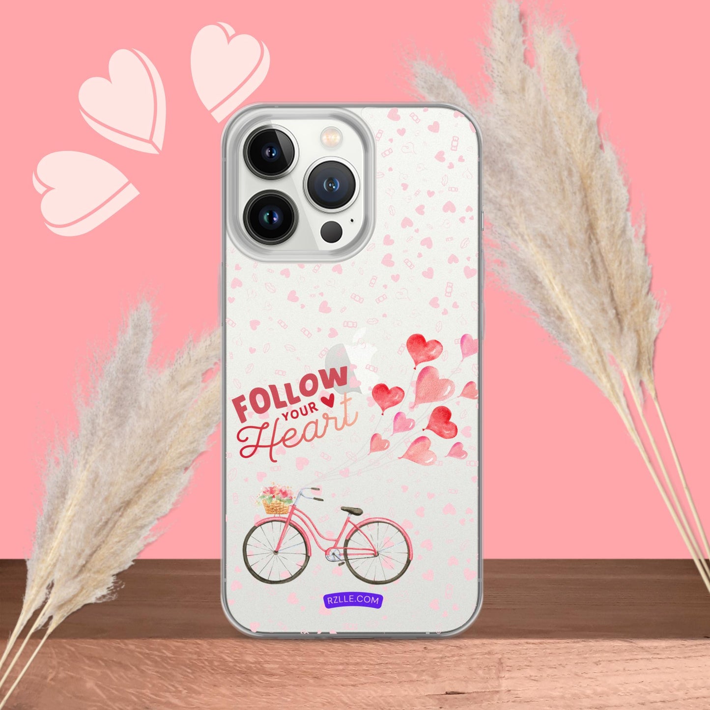 Balloons On A Bike Clear Phone Case for iPhone®