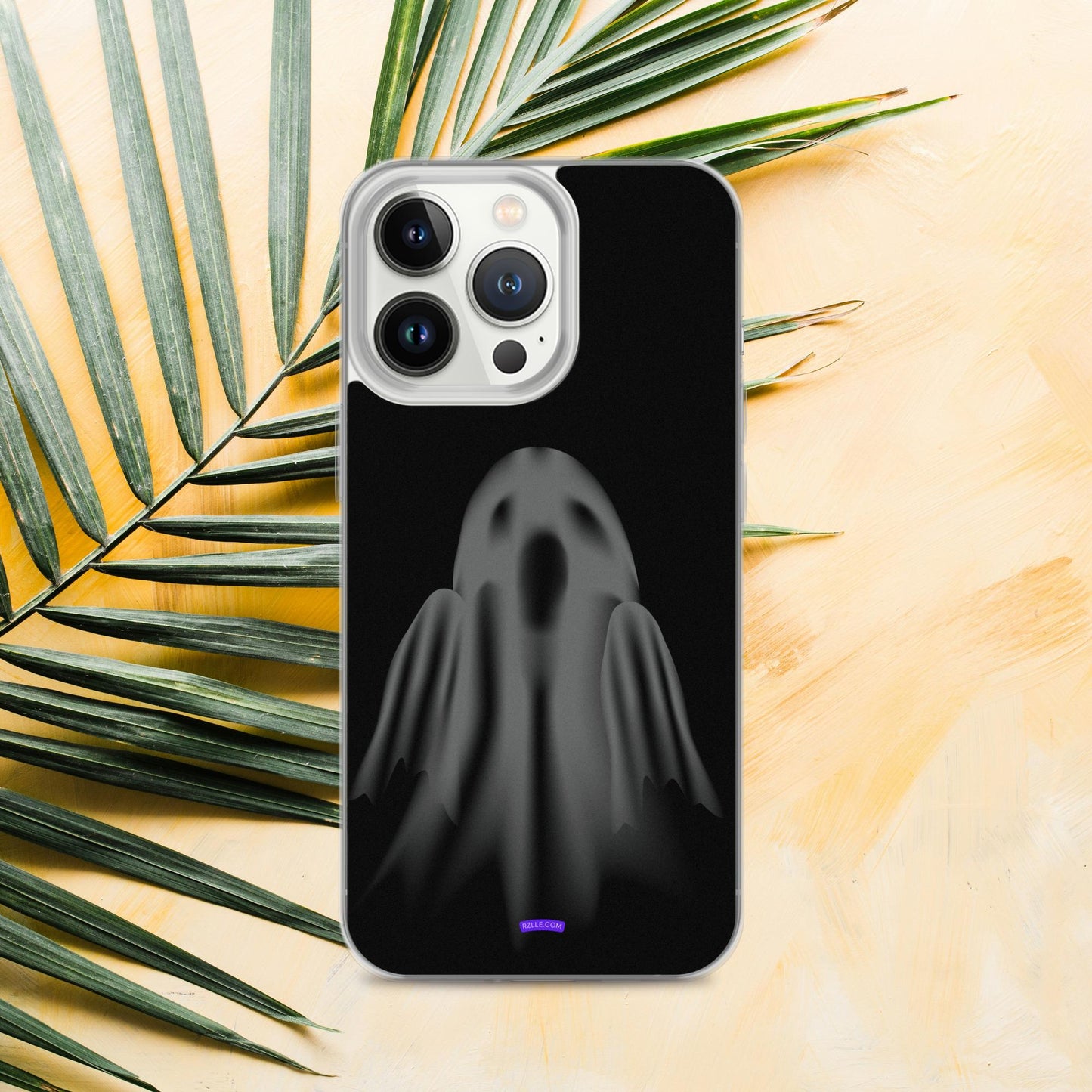 Scary Ghost Halloween Clear Case for iPhone®