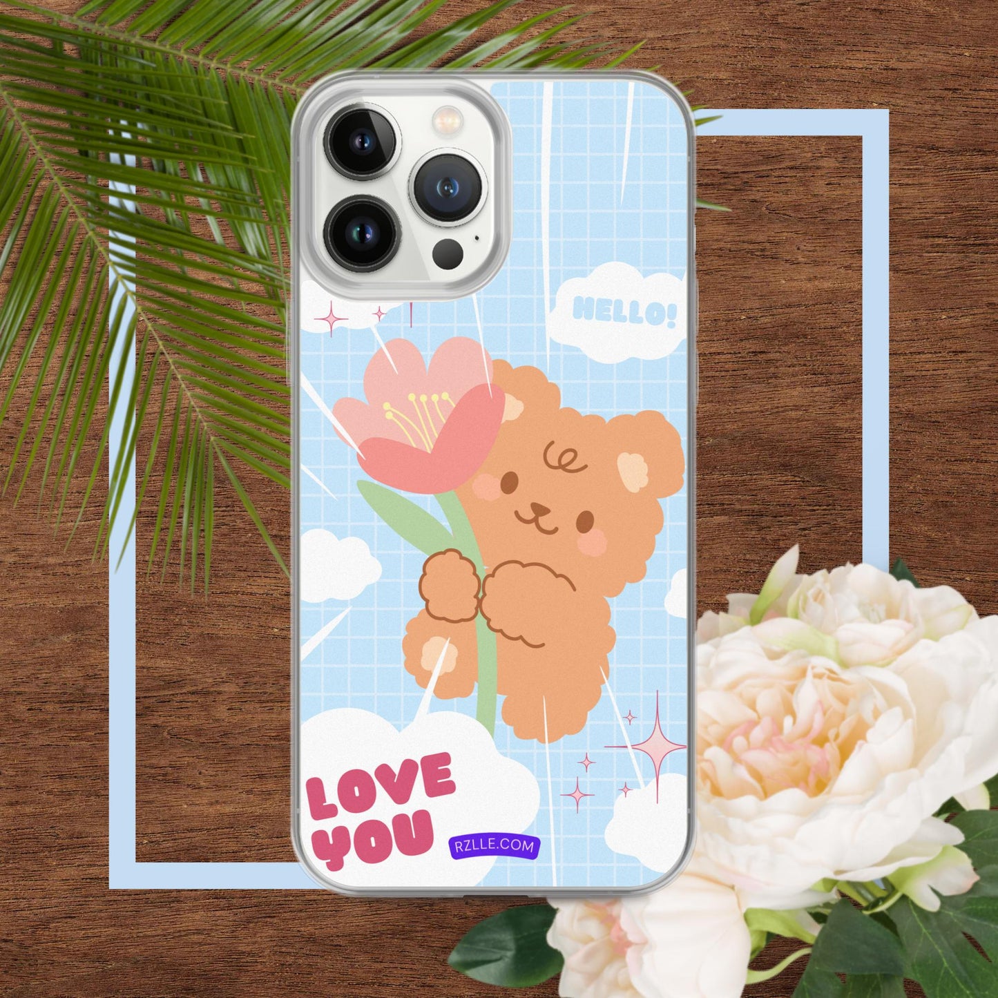 Bear Valentine  Clear Phone Case for iPhone®