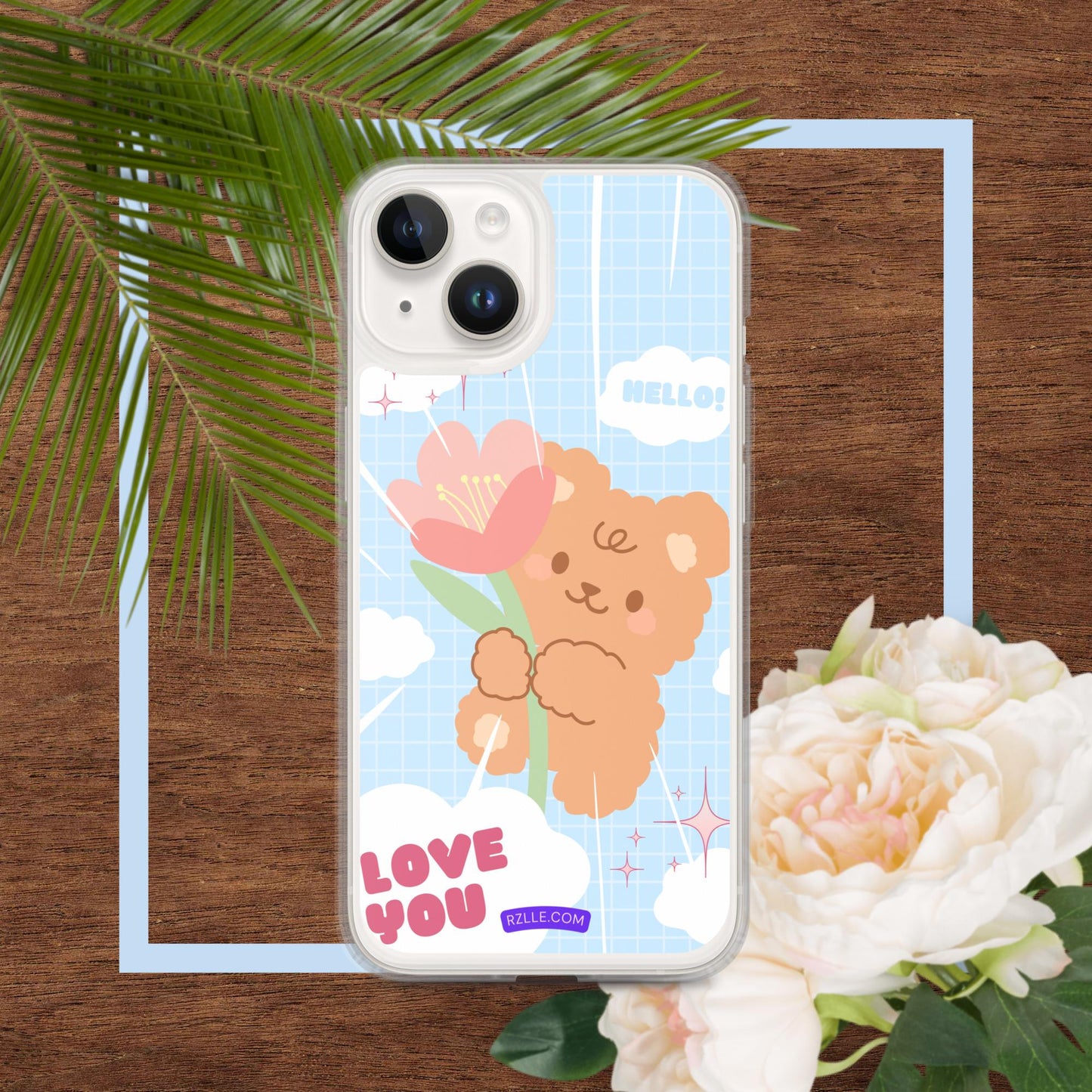 Bear Valentine  Clear Phone Case for iPhone®