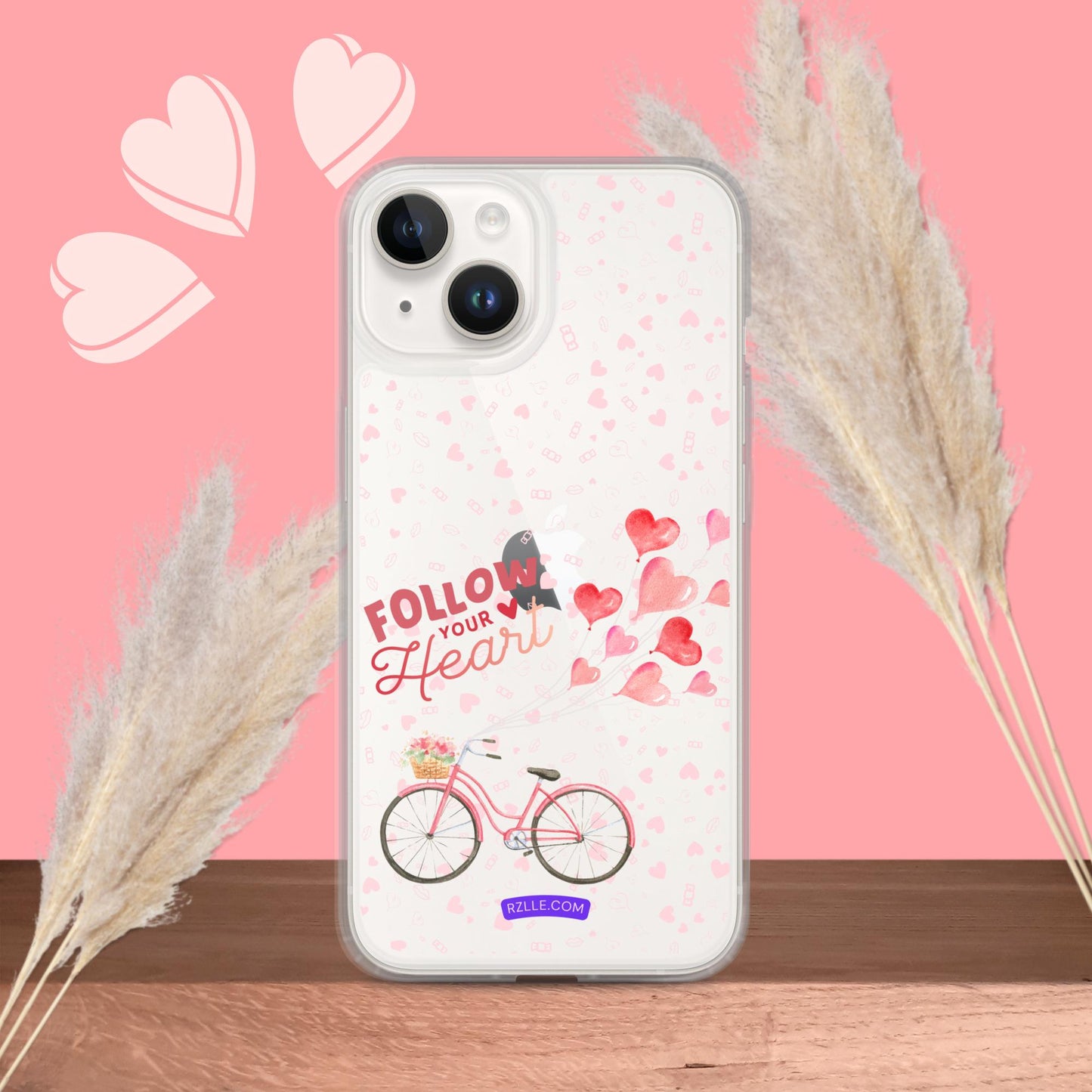 Balloons On A Bike Clear Phone Case for iPhone®