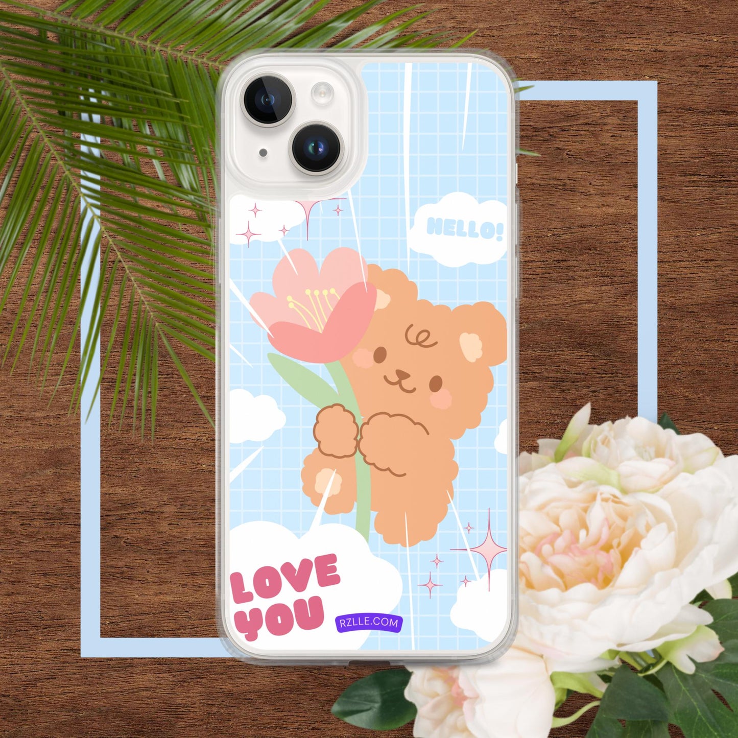 Bear Valentine  Clear Phone Case for iPhone®