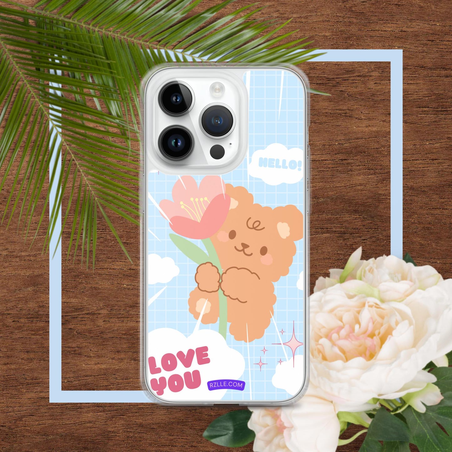 Bear Valentine  Clear Phone Case for iPhone®