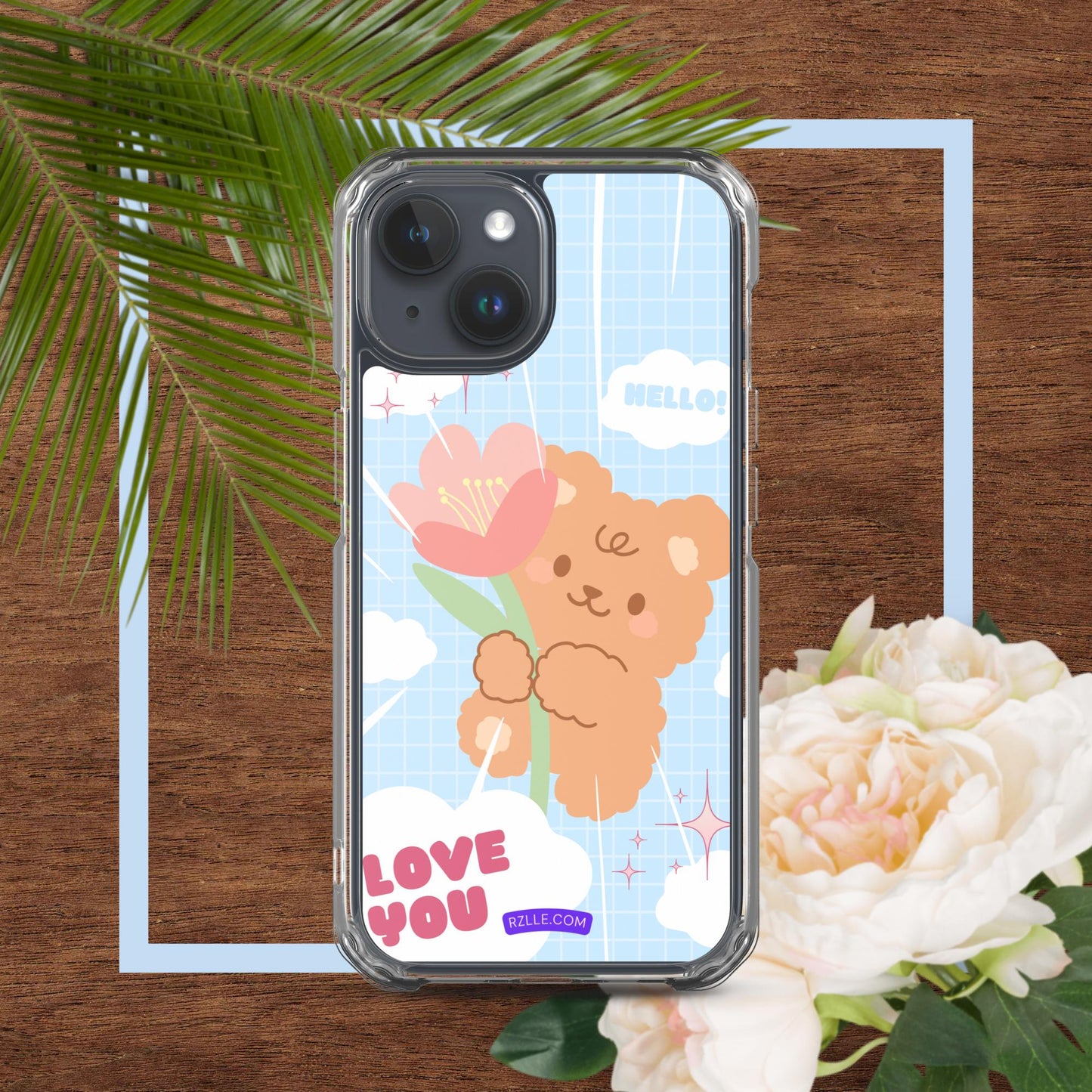 Bear Valentine  Clear Phone Case for iPhone®