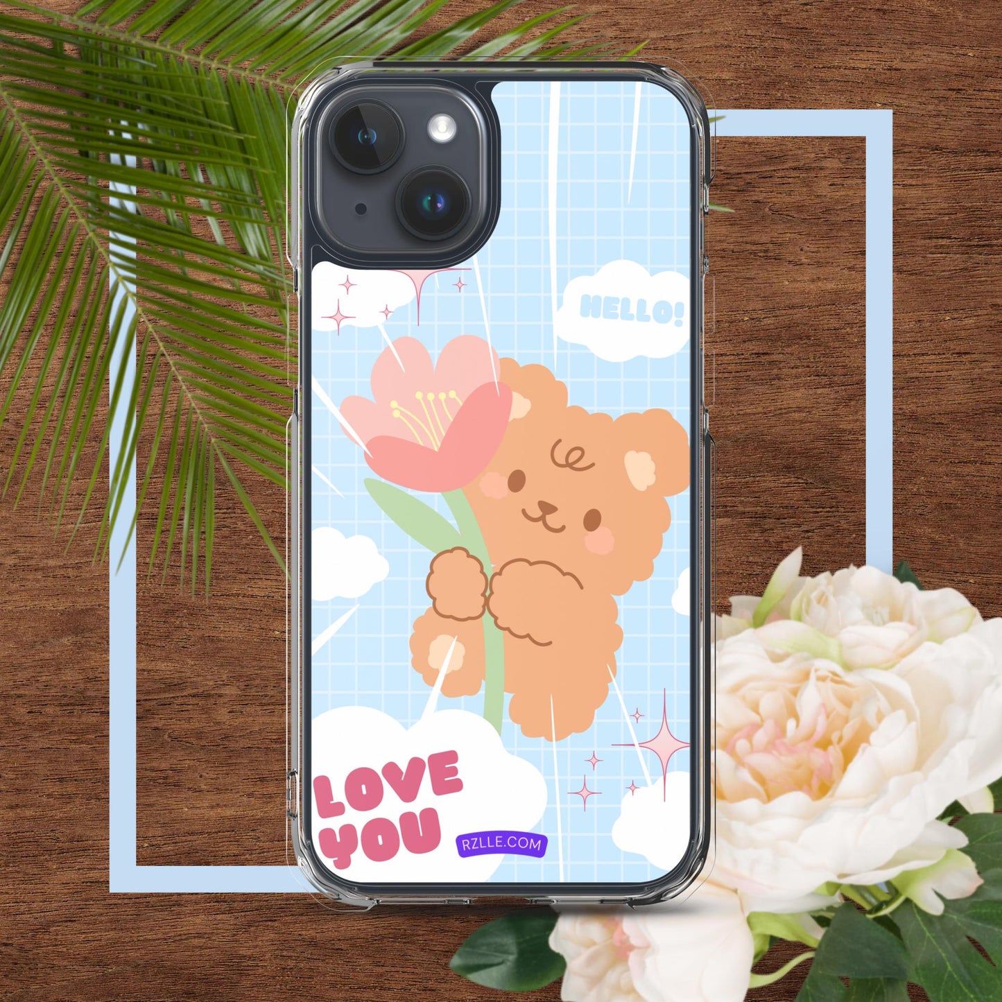 Bear Valentine  Clear Phone Case for iPhone®