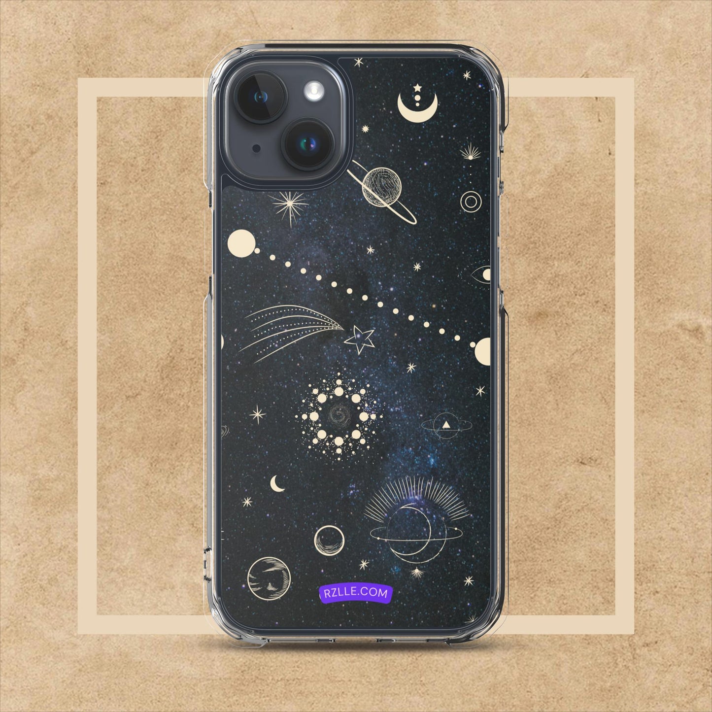 Astronomy Galaxy Clear Case for iPhone®