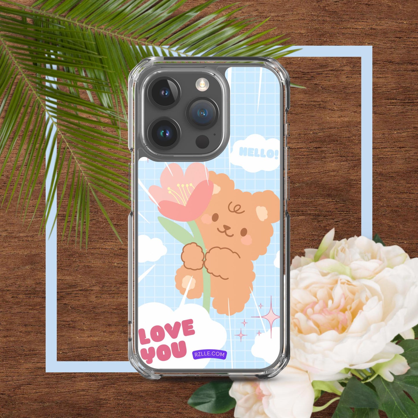 Bear Valentine  Clear Phone Case for iPhone®