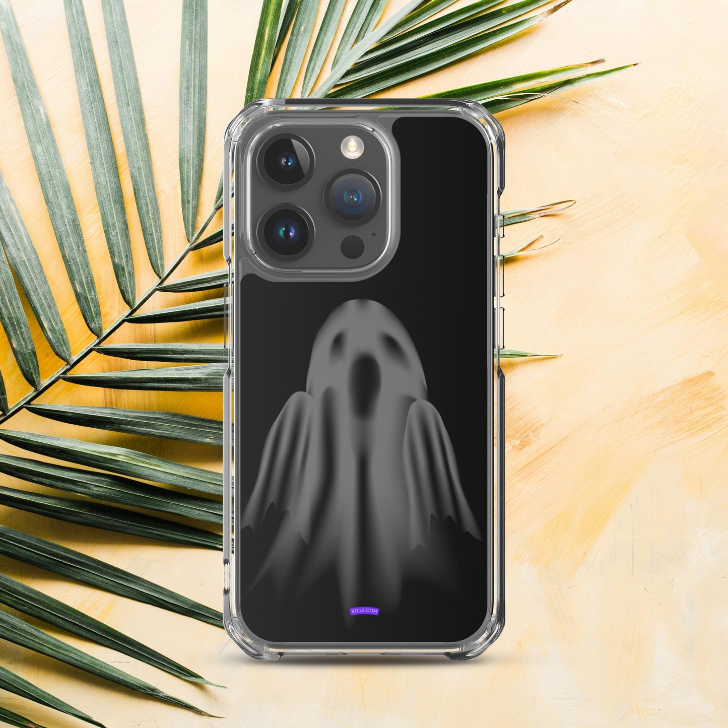 Scary Ghost Halloween Clear Case for iPhone®