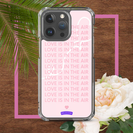 Love Is In The Air Clear Phone Case for iPhone®