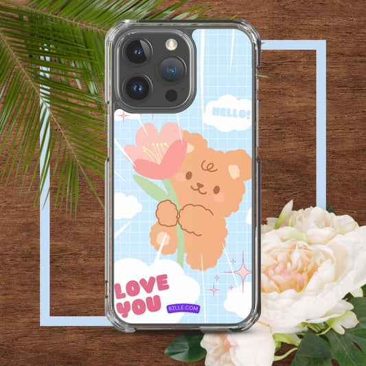 Bear Valentine  Clear Phone Case for iPhone®