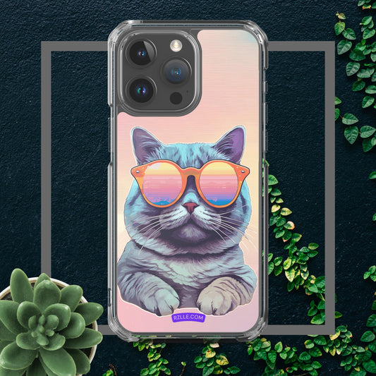 Cool Cat Clear Case for iPhone®